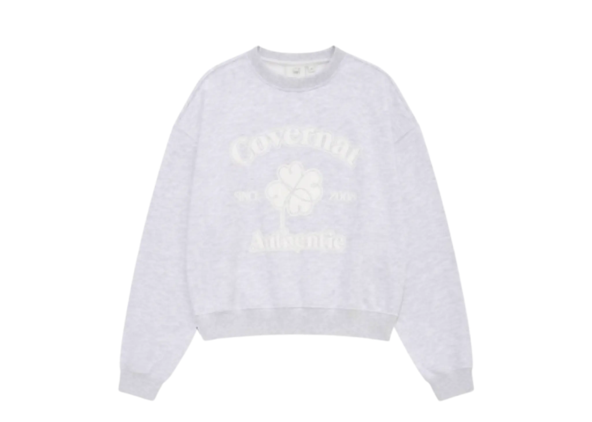 Covernat Set-Up Crewneck Heather Gray Womens