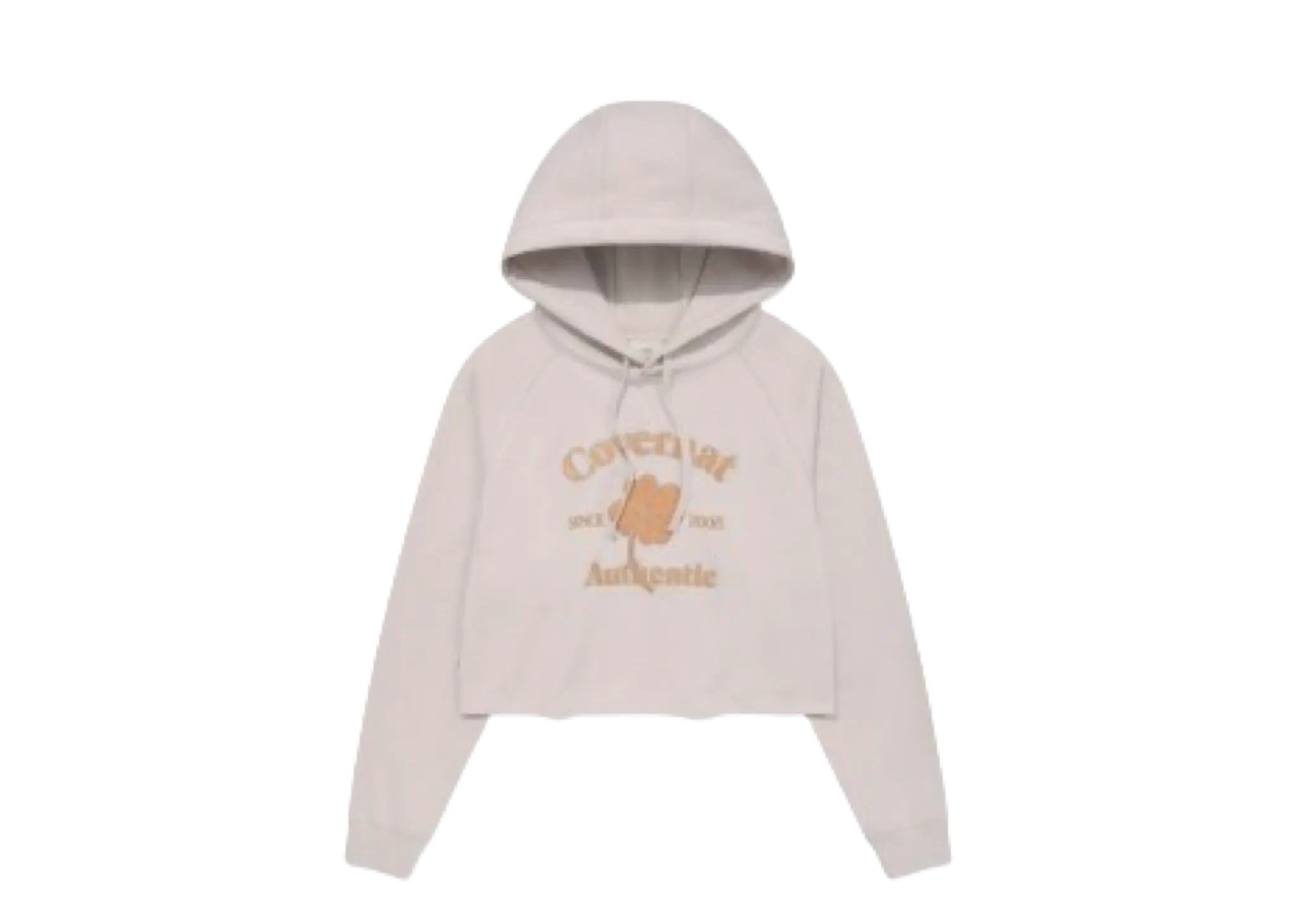 Covernat Crop Clover Hoodie Light Pink (Women's)