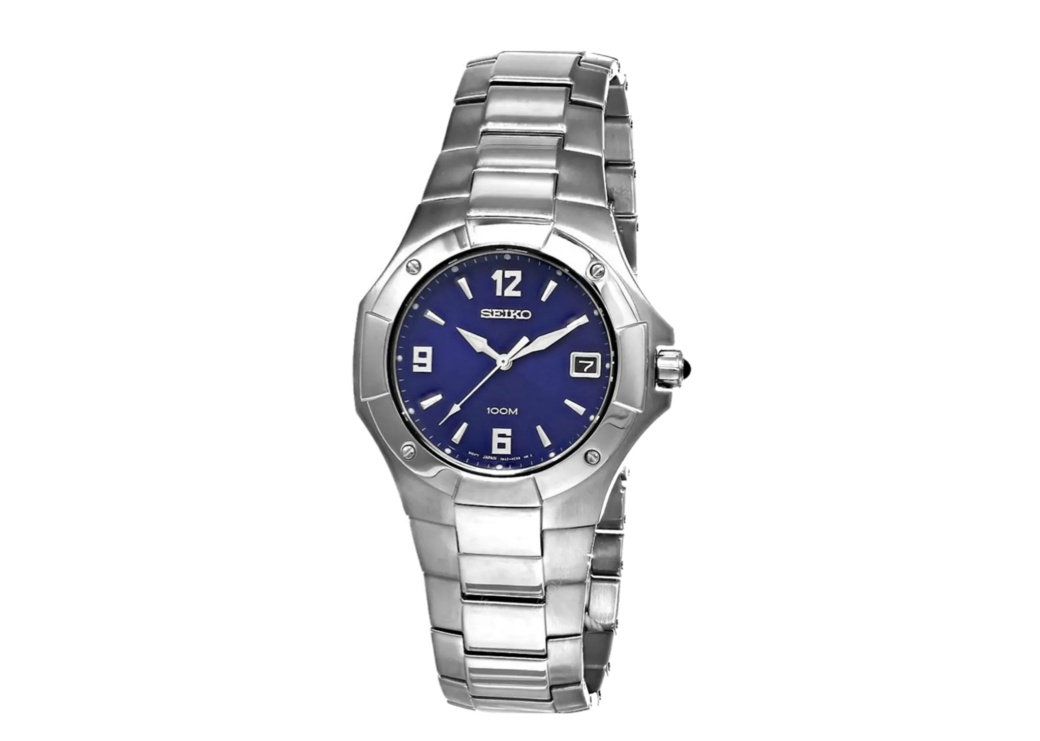 Seiko Luxe Coutura Quartz Blue Dial