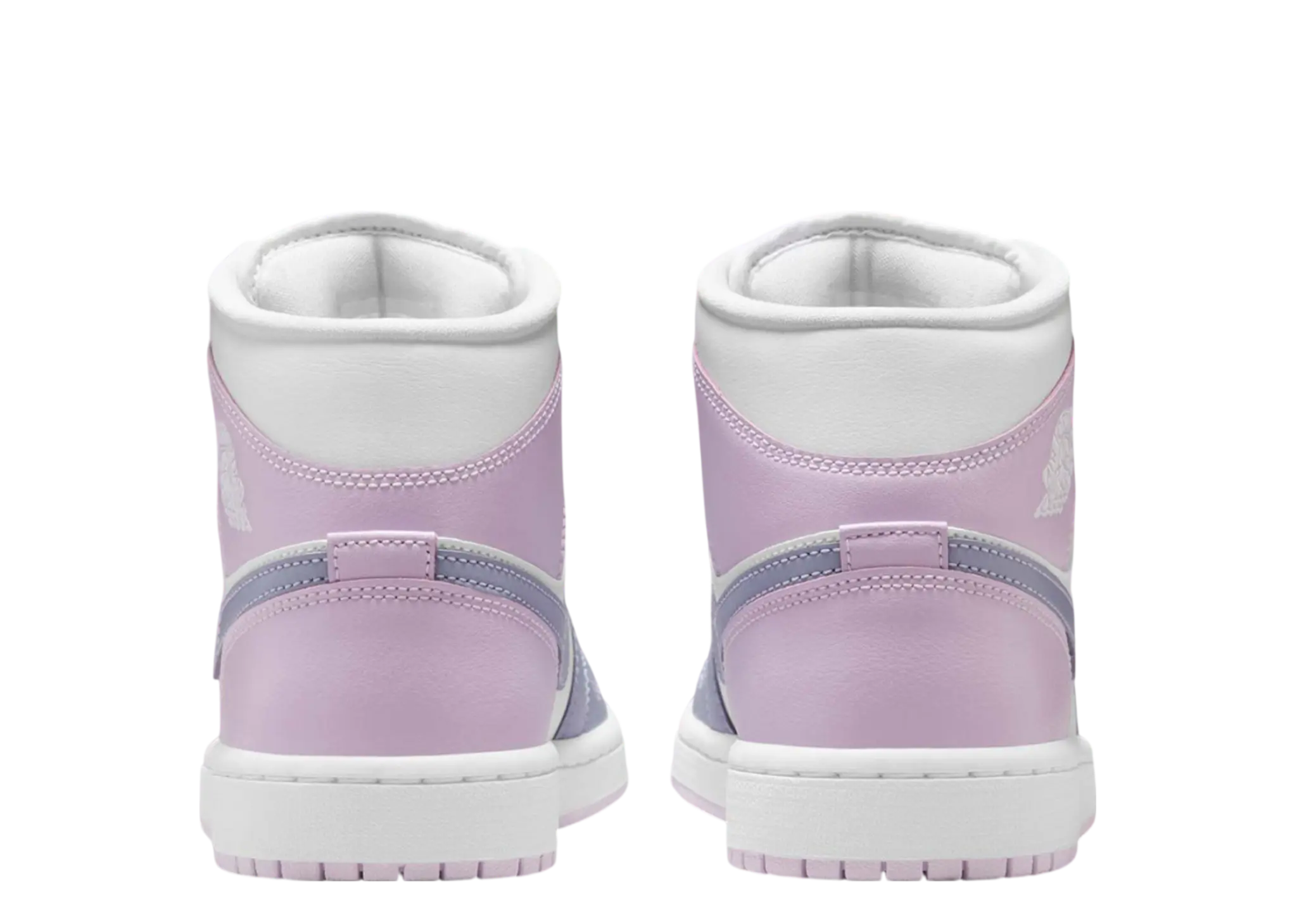 Air Jordan 1 Mid Indigo Haze Doll White (Women's) - photo 3