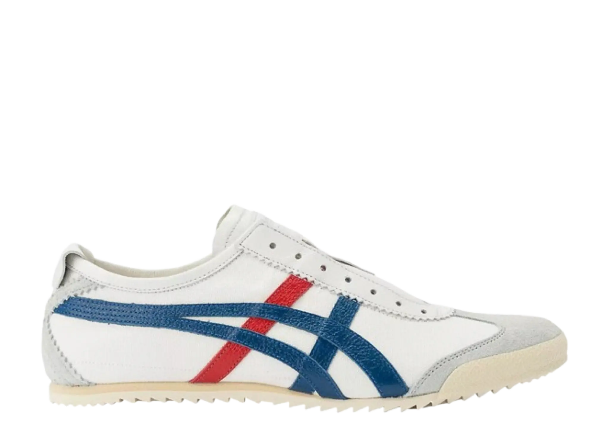 Onitsuka Tiger Mexico Slip-On Deluxe NM White ASICS Blue