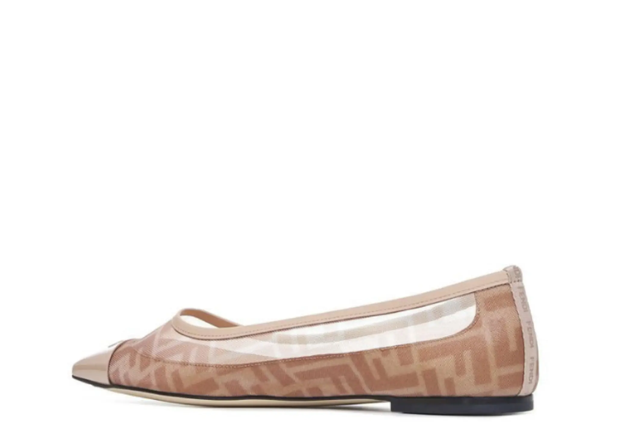 Fendi Colibri Pointed Toe Ballerina Flat - photo 3