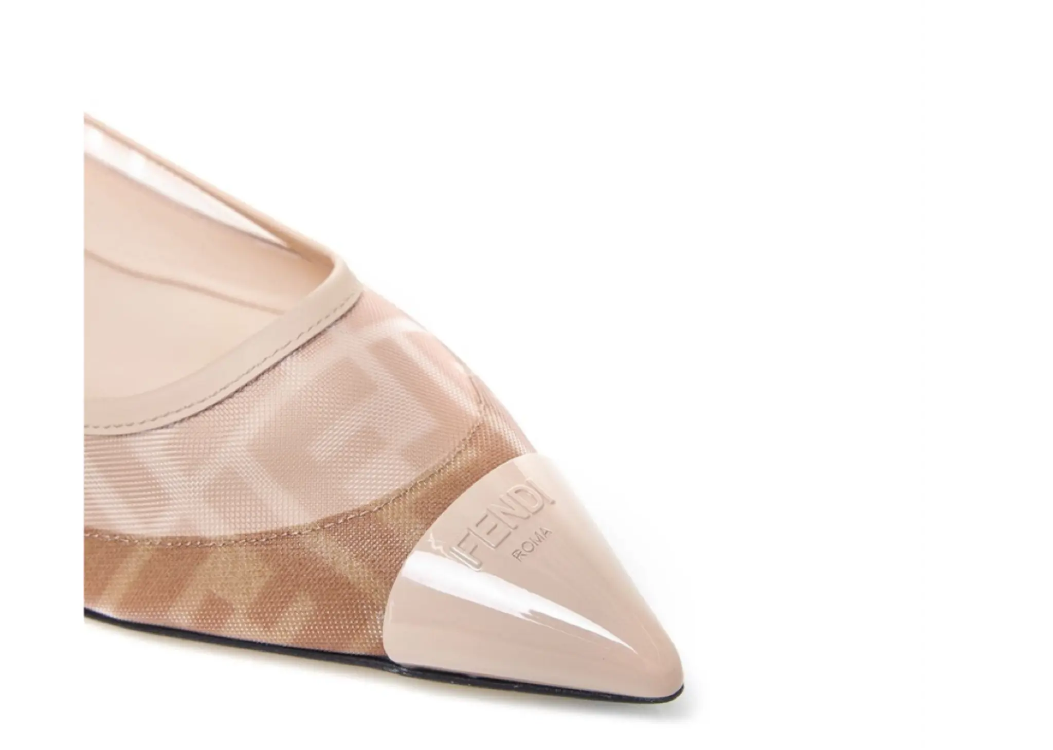 Fendi Colibri Pointed Toe Ballerina Flat - photo 4