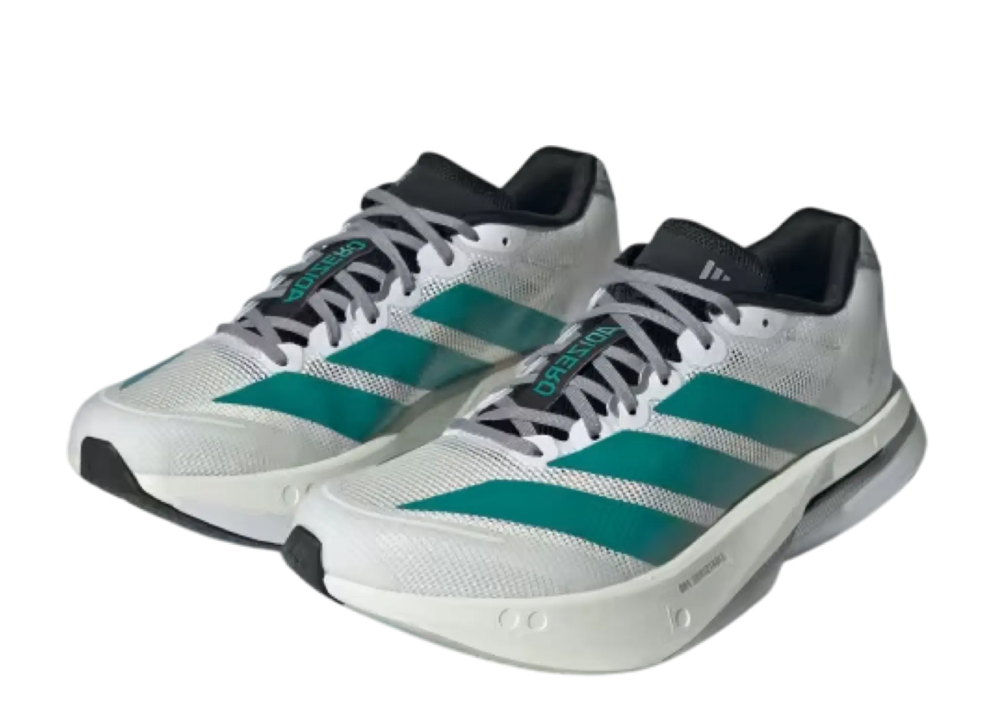 Adidas Adizero Boston 13 White Pure Teal - photo 2