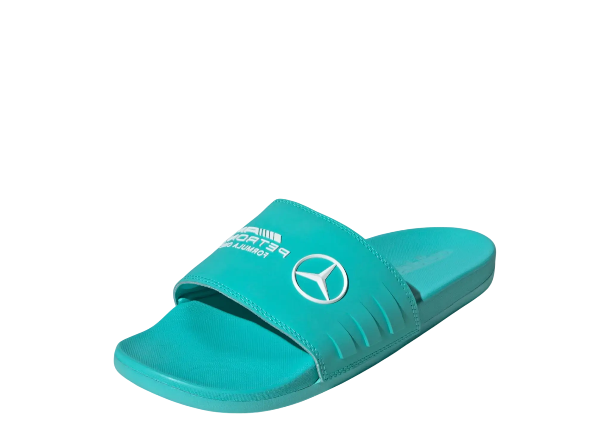 Adidas Adilette Comfort Slides Mercedes-AMG Petronas Formula One Team Semi Mint - photo 2