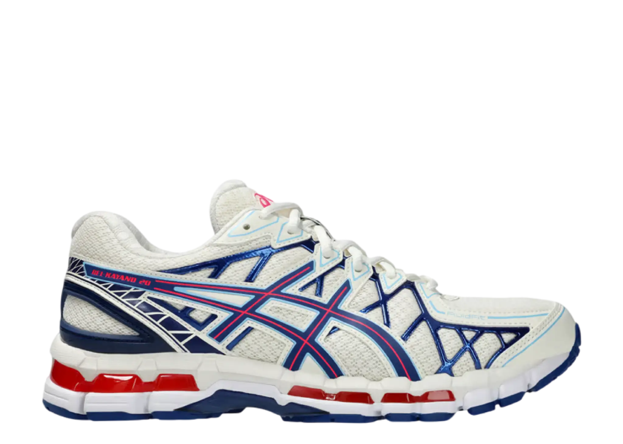ASICS Gel-Kayano 20 Cream Deep Marine Blue