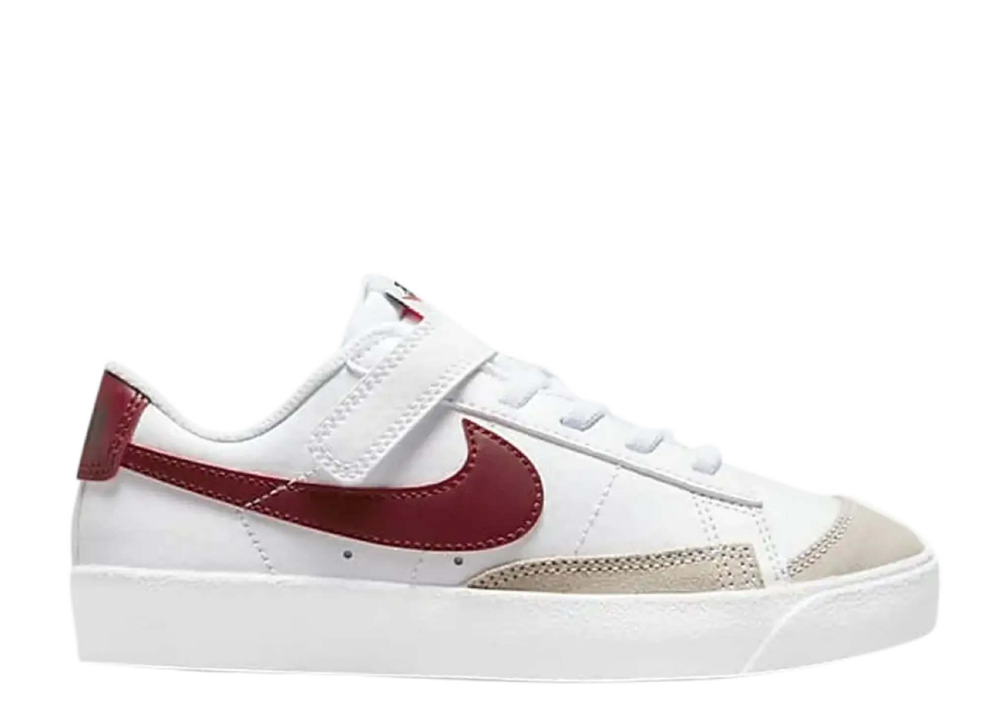 Nike Blazer Low '77 White Team Red (Pre-School)