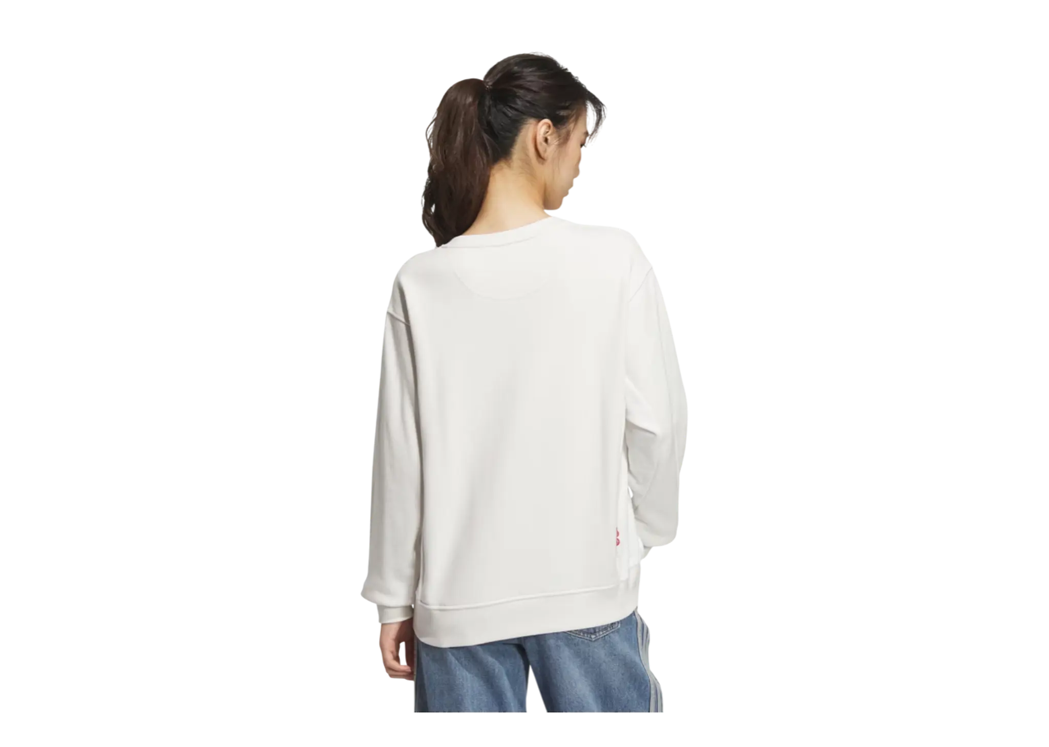 Adidas CNY Crew Sweatshirt Cloud White (Women's) - photo 2