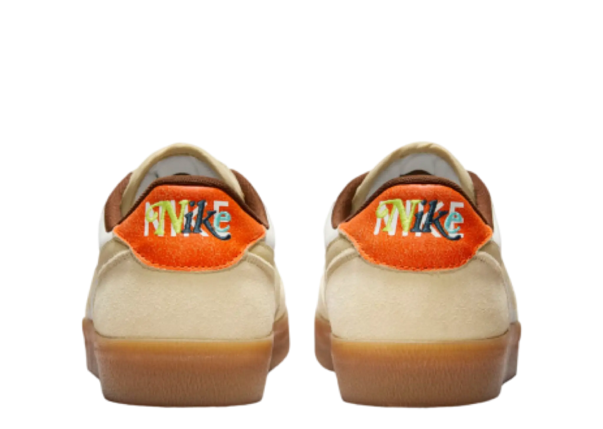 Nike Killshot 2 Leather Sail Safety Orange Gum - photo 3