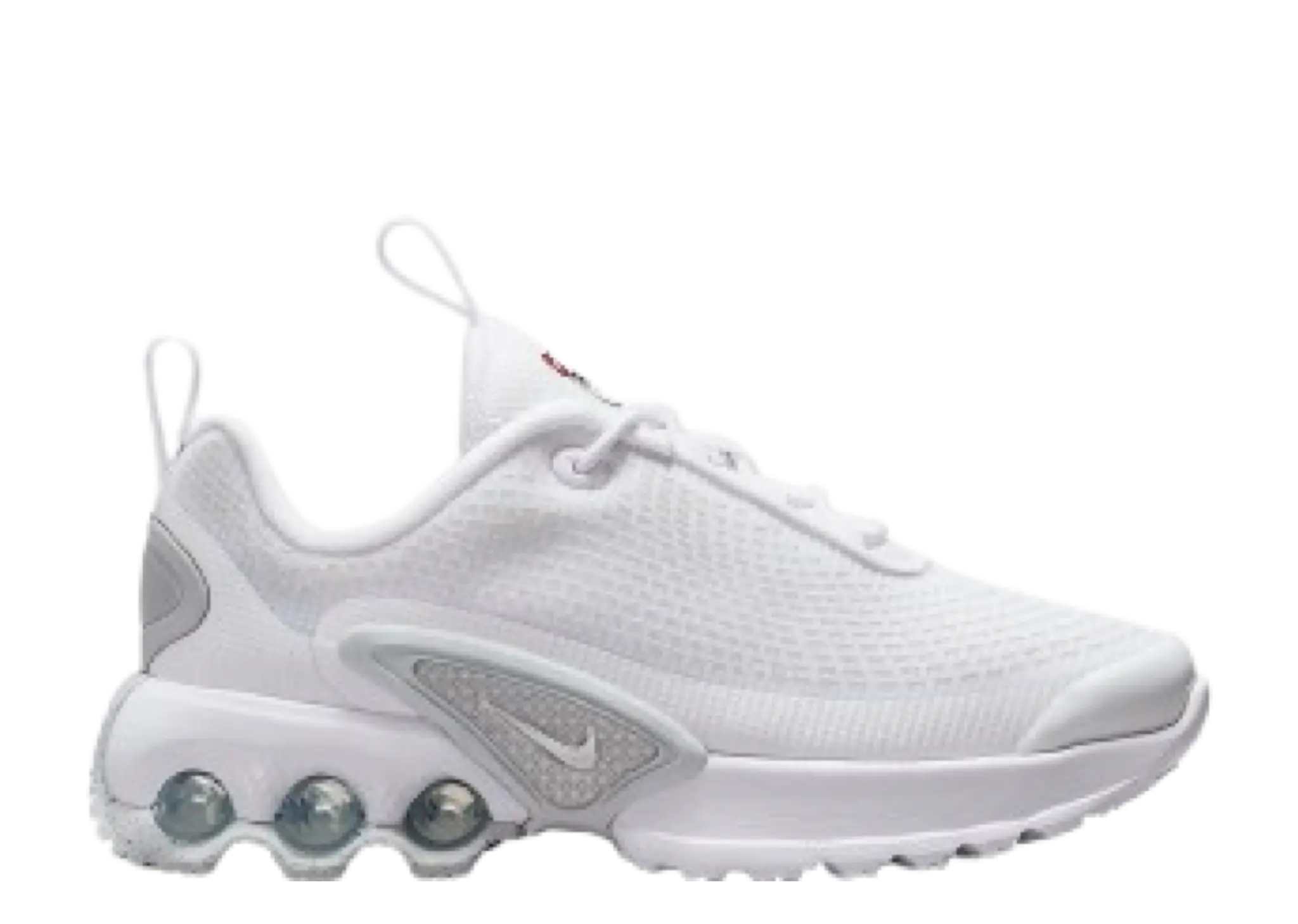 Nike Air Max Dn White Metallic Silver (Pre-School)