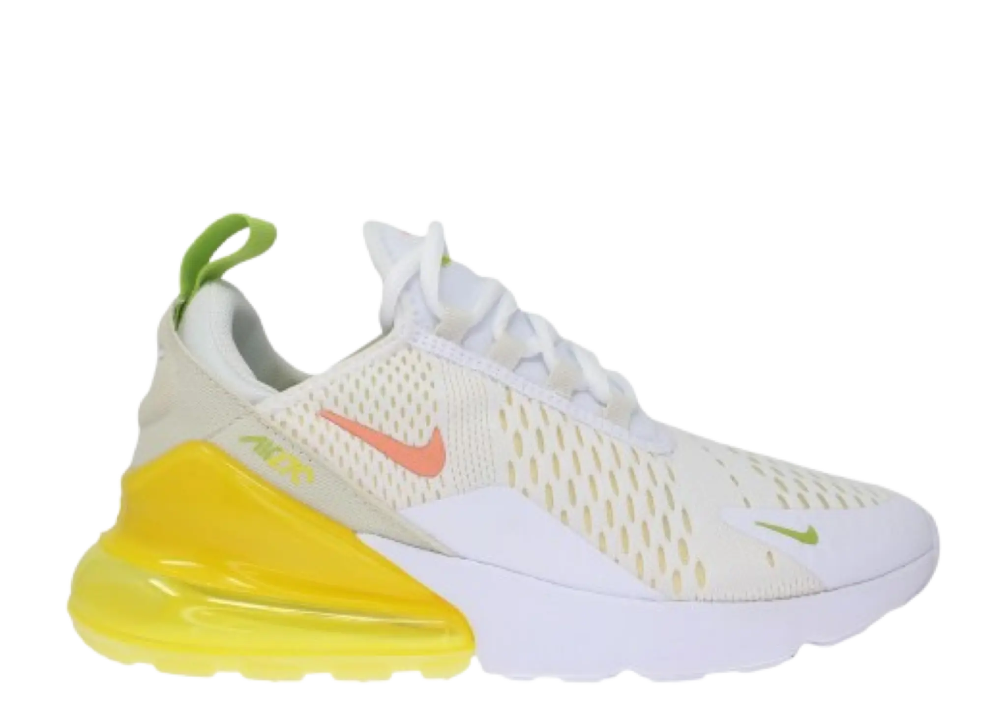 Nike Air Max 270 White Yellow Strike (Women's)