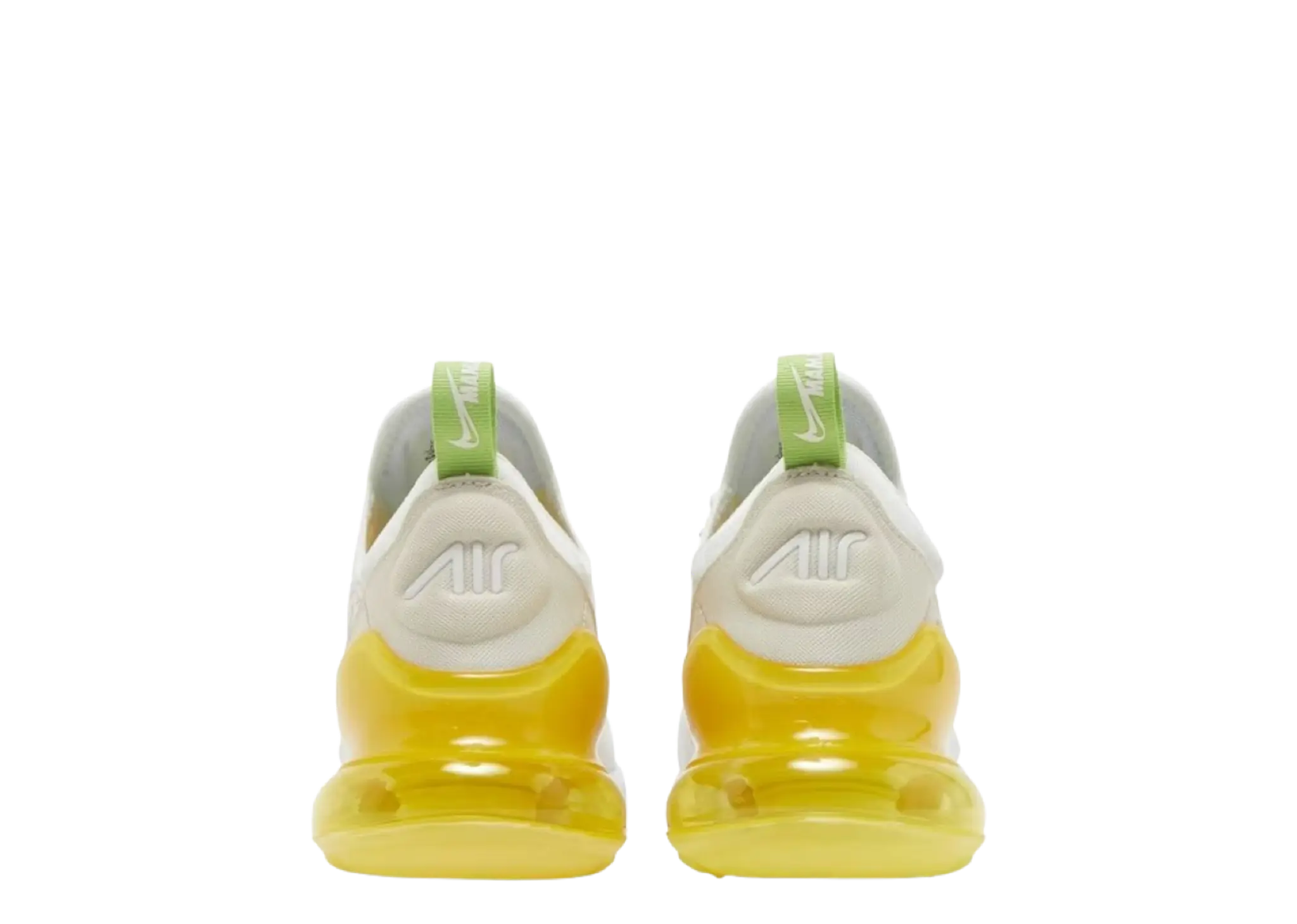 Nike Air Max 270 White Yellow Strike (Women's) - photo 3