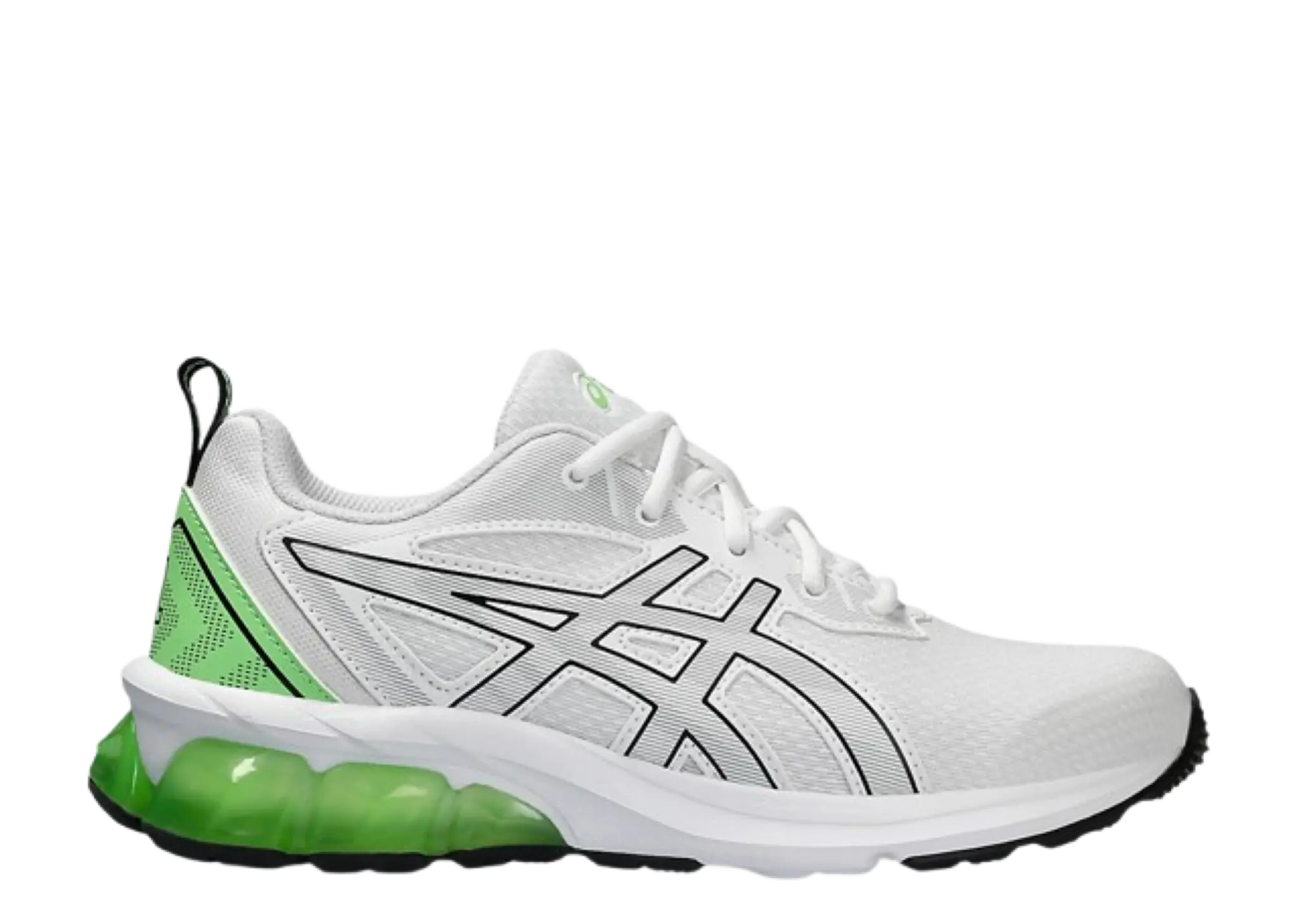 ASICS Gel-Quantum 90 IV White Bright Lime (Grade School)