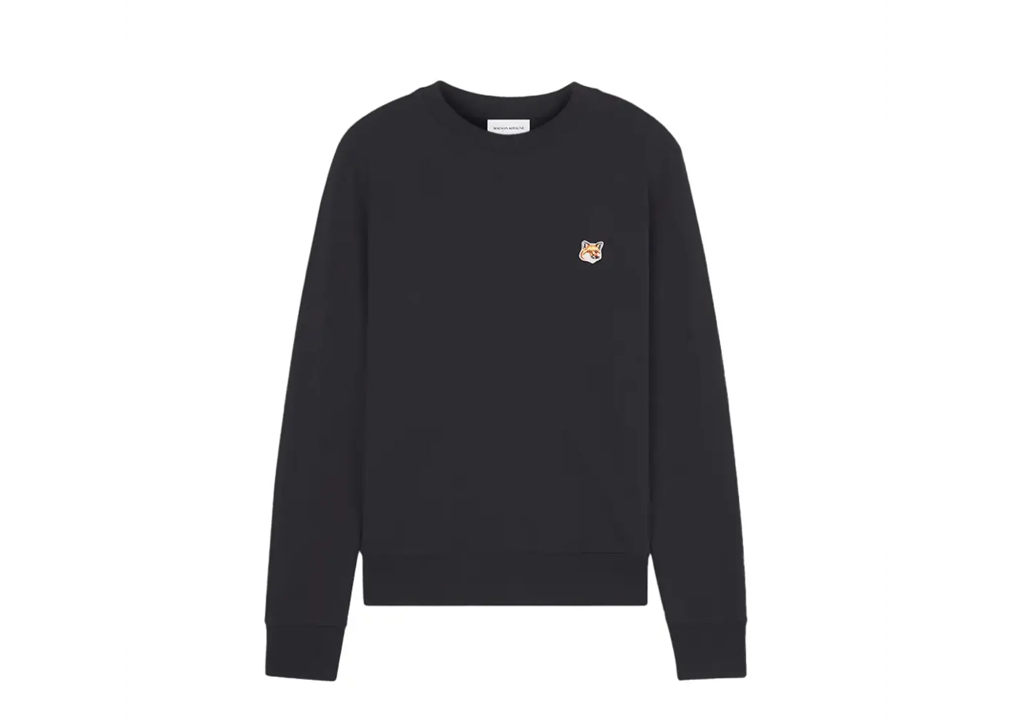 Maison Kitsune Fox Head Patch Reguler Sweatshirt