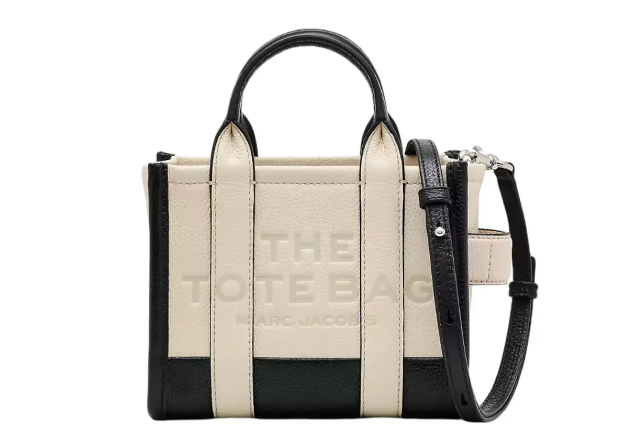 Marc Jacobs The Colorblock Grained Mini Tote Bag