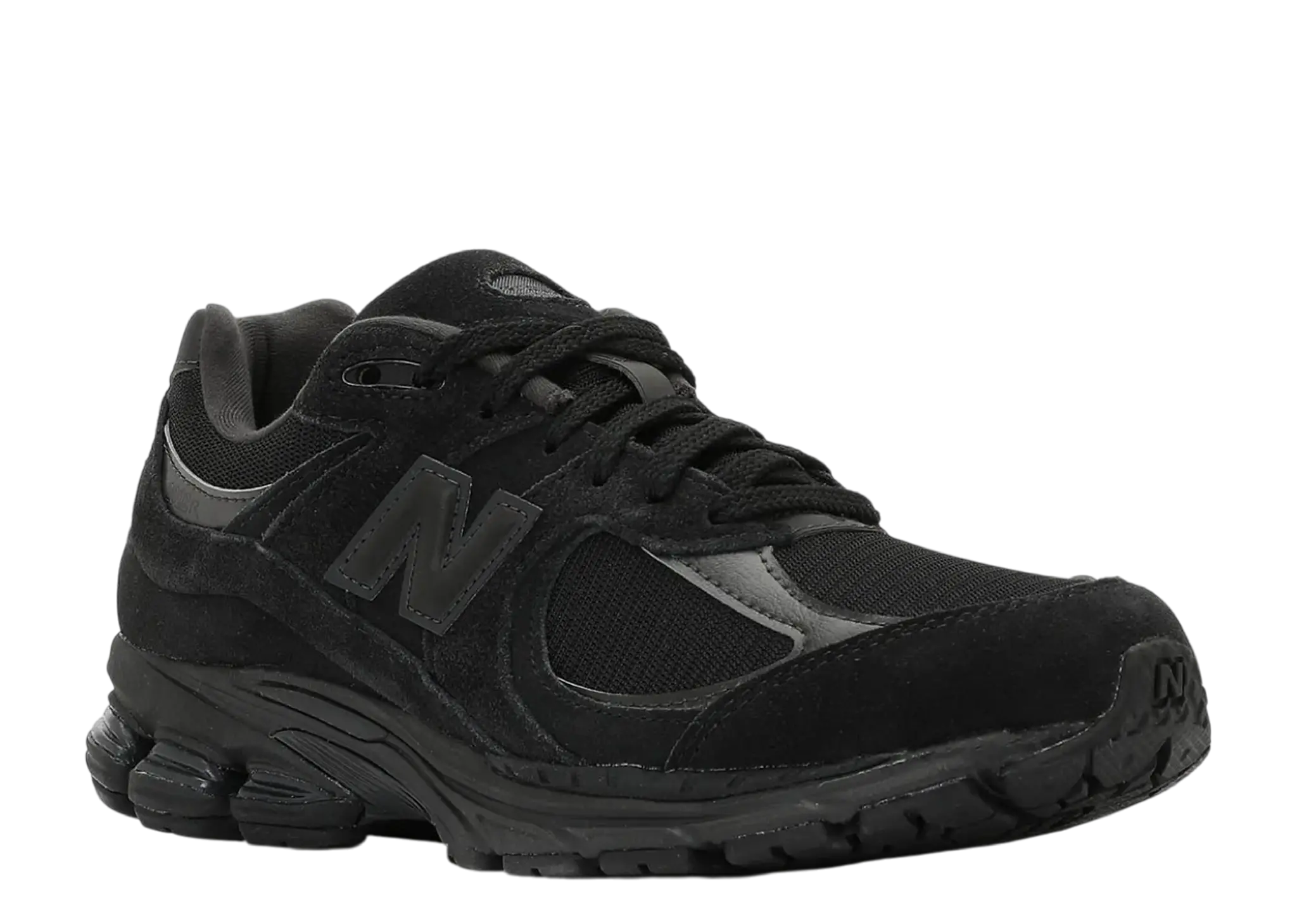 New Balance 2002R Triple Black Suede - photo 2