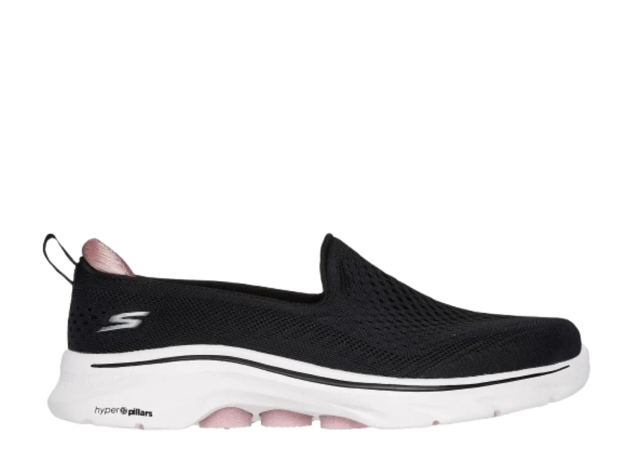 Skechers Go Walk 7 Black Pink (Women's)