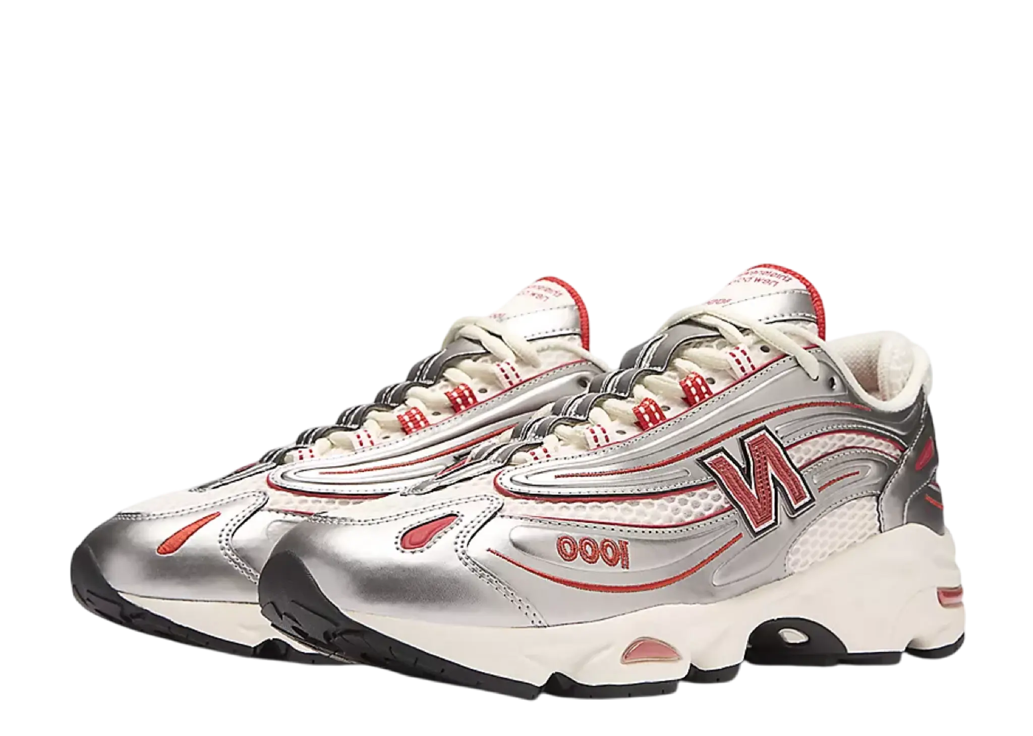 New Balance 1000 thisisneverthat Metallic Silver Red - photo 2