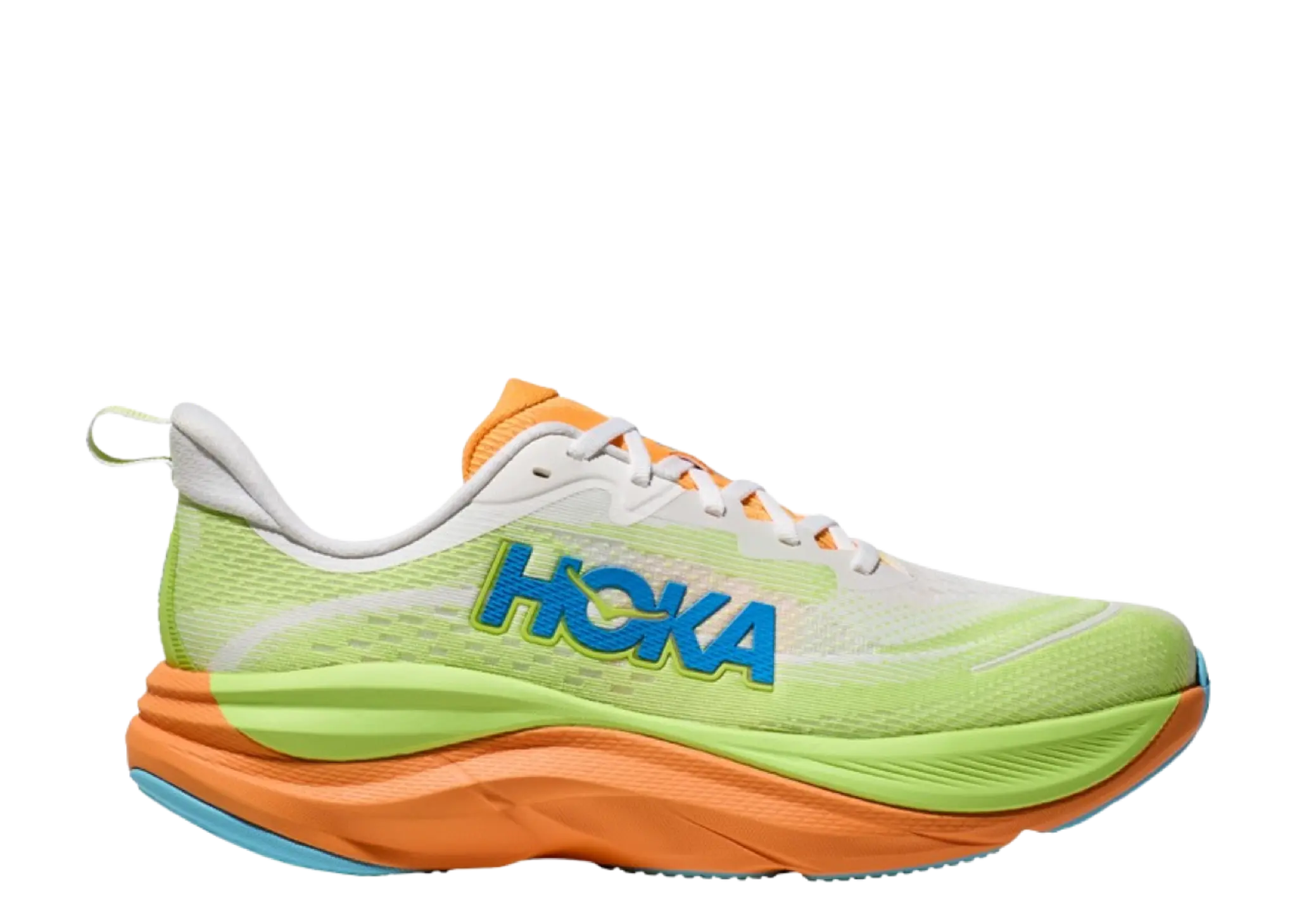 Hoka One One Skyflow Frost Solar Flare