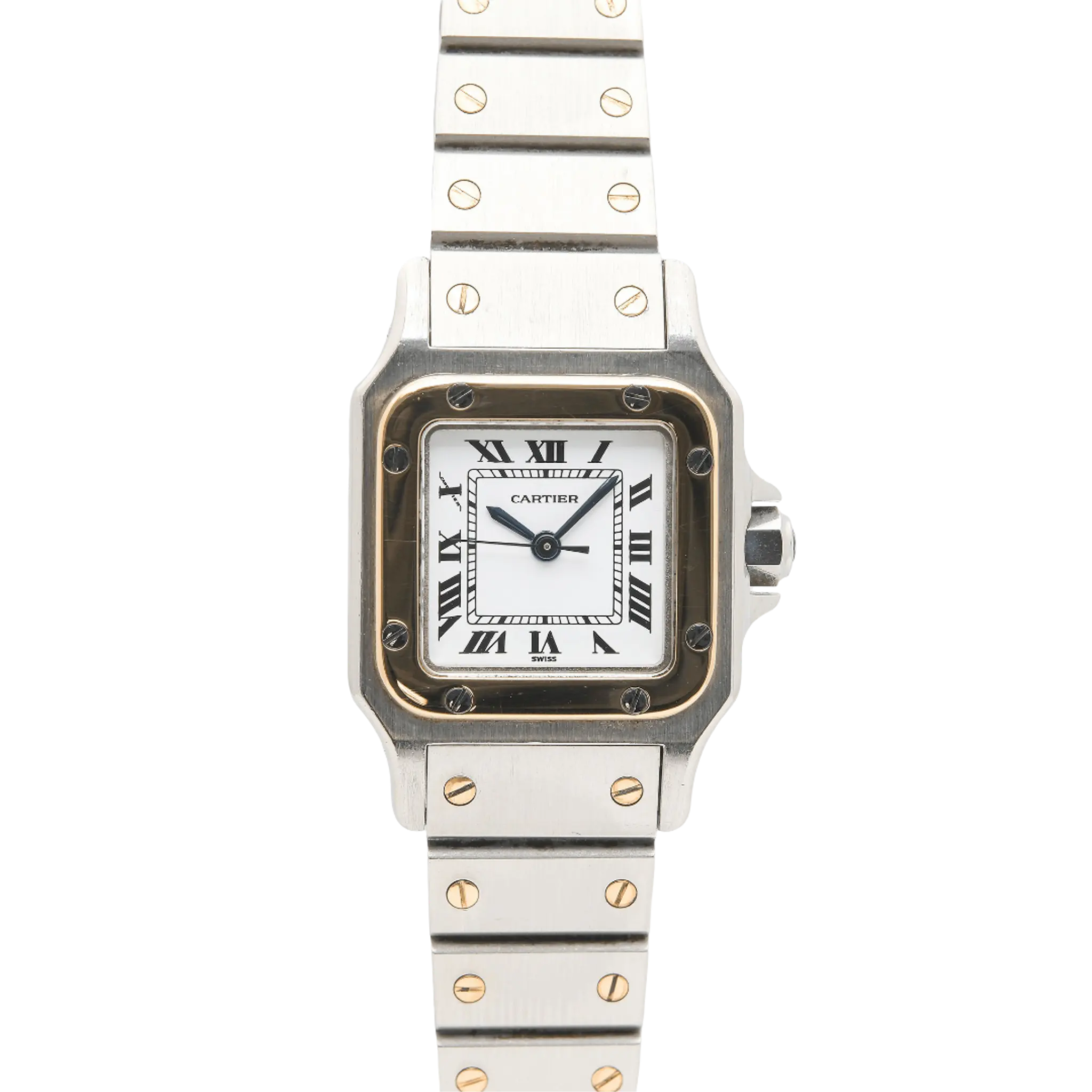 Cartier Santos Carree Small Two-Tone Automatic Ref: 0902
