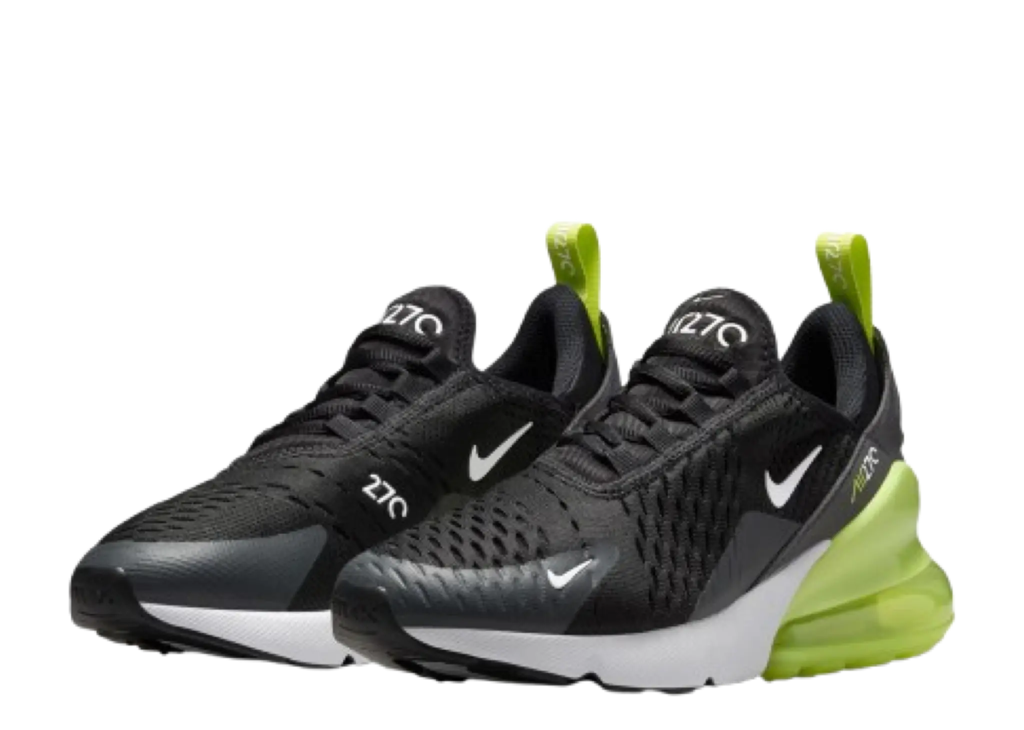 Nike Air Max 270 Light Lemon Twist Black Anthracite White (Grade School) - photo 2