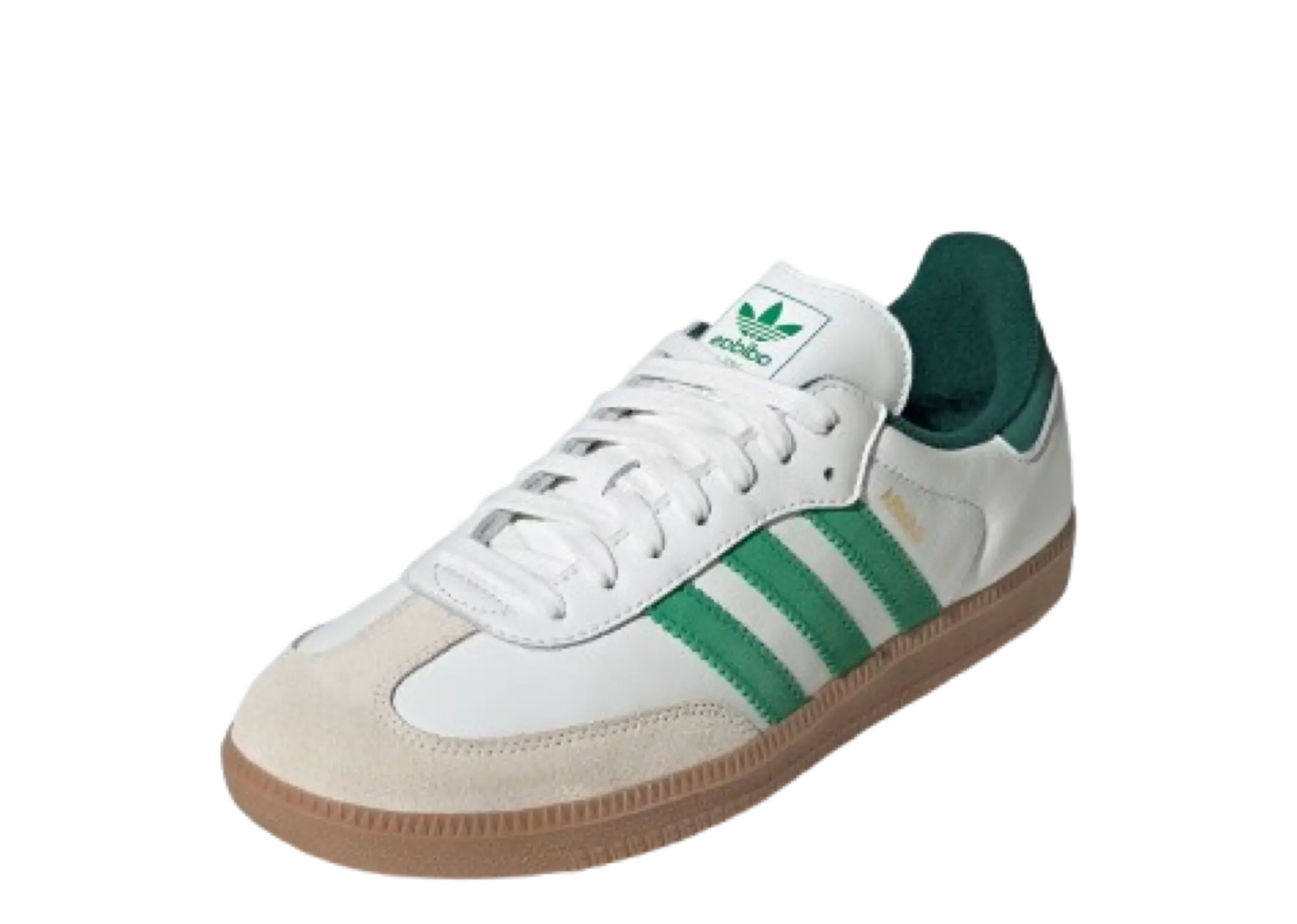 Adidas Samba OG White Green Collegiate Green - photo 2
