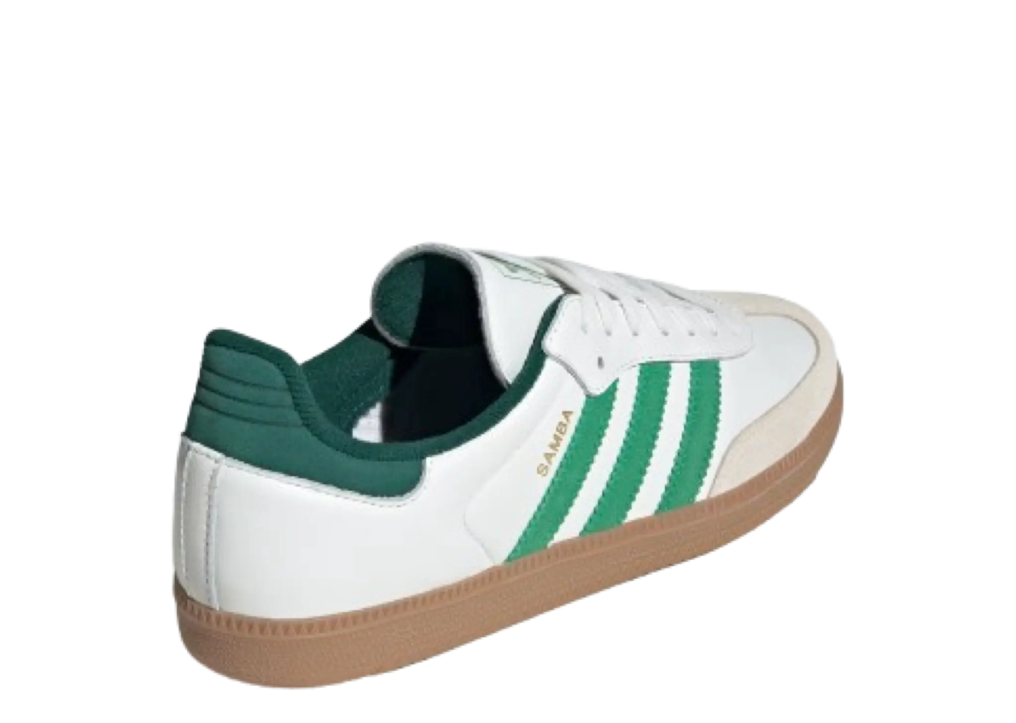 Adidas Samba OG White Green Collegiate Green - photo 3