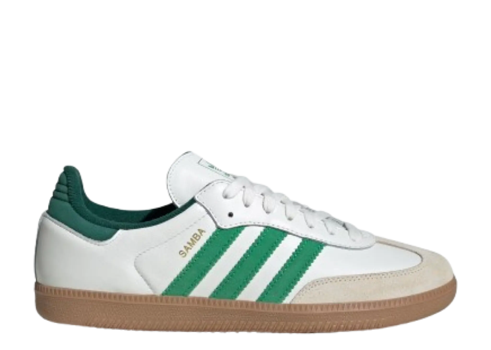 Adidas Samba OG White Green Collegiate Green