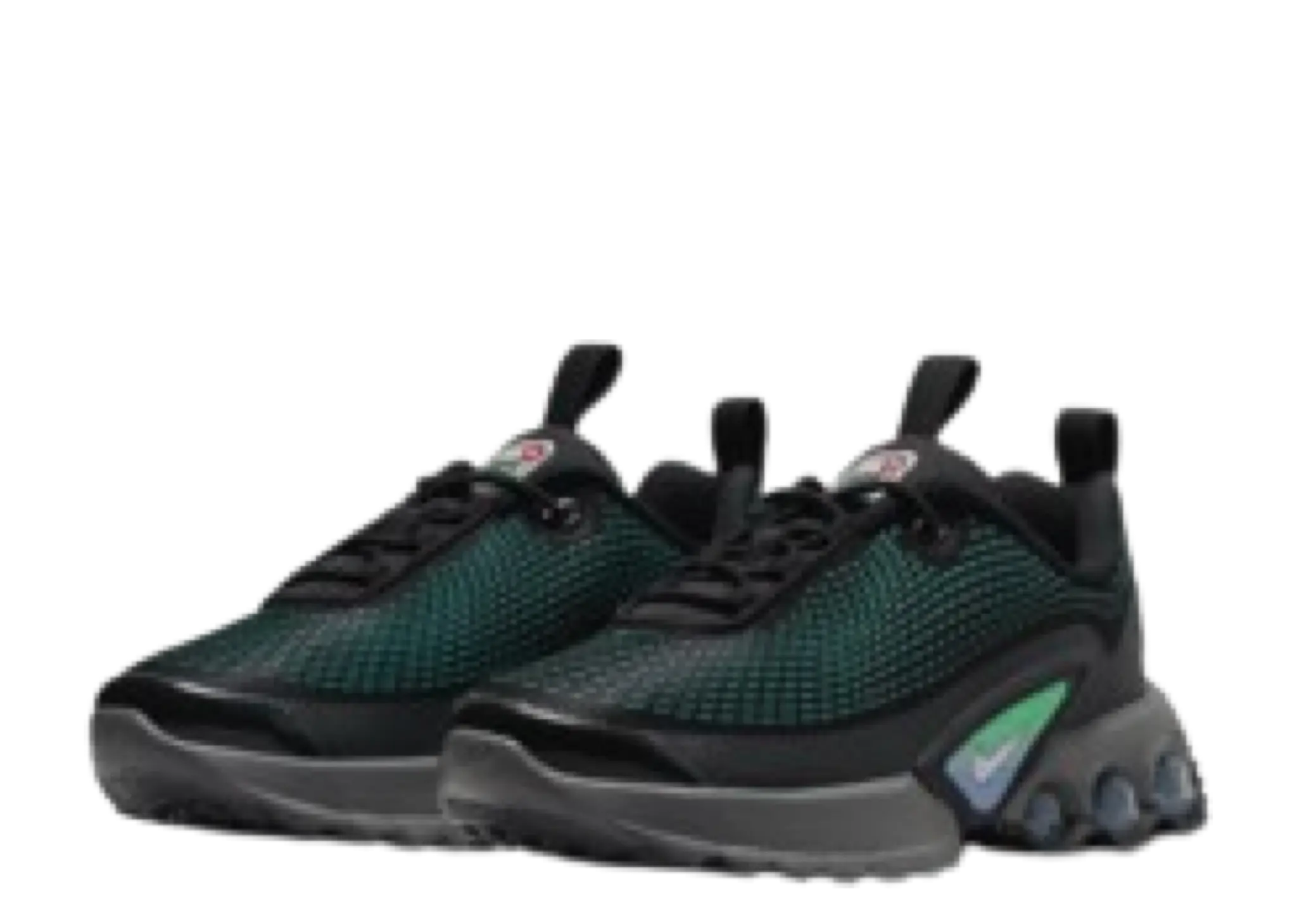 Nike Air Max Dn Black Hyper Cobalt Rage Green White (Pre-School) - photo 2
