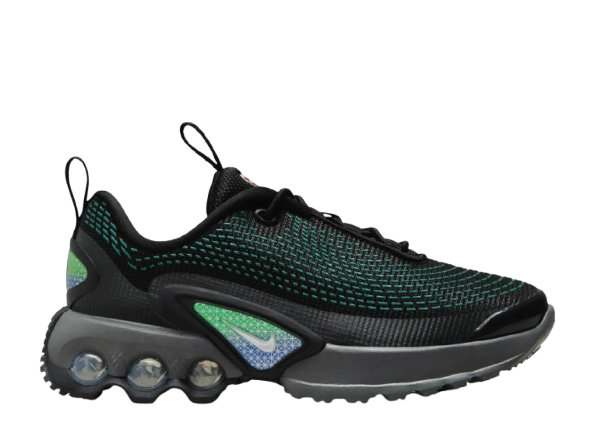 Nike Air Max Dn Black Hyper Cobalt Rage Green White (Pre-School)