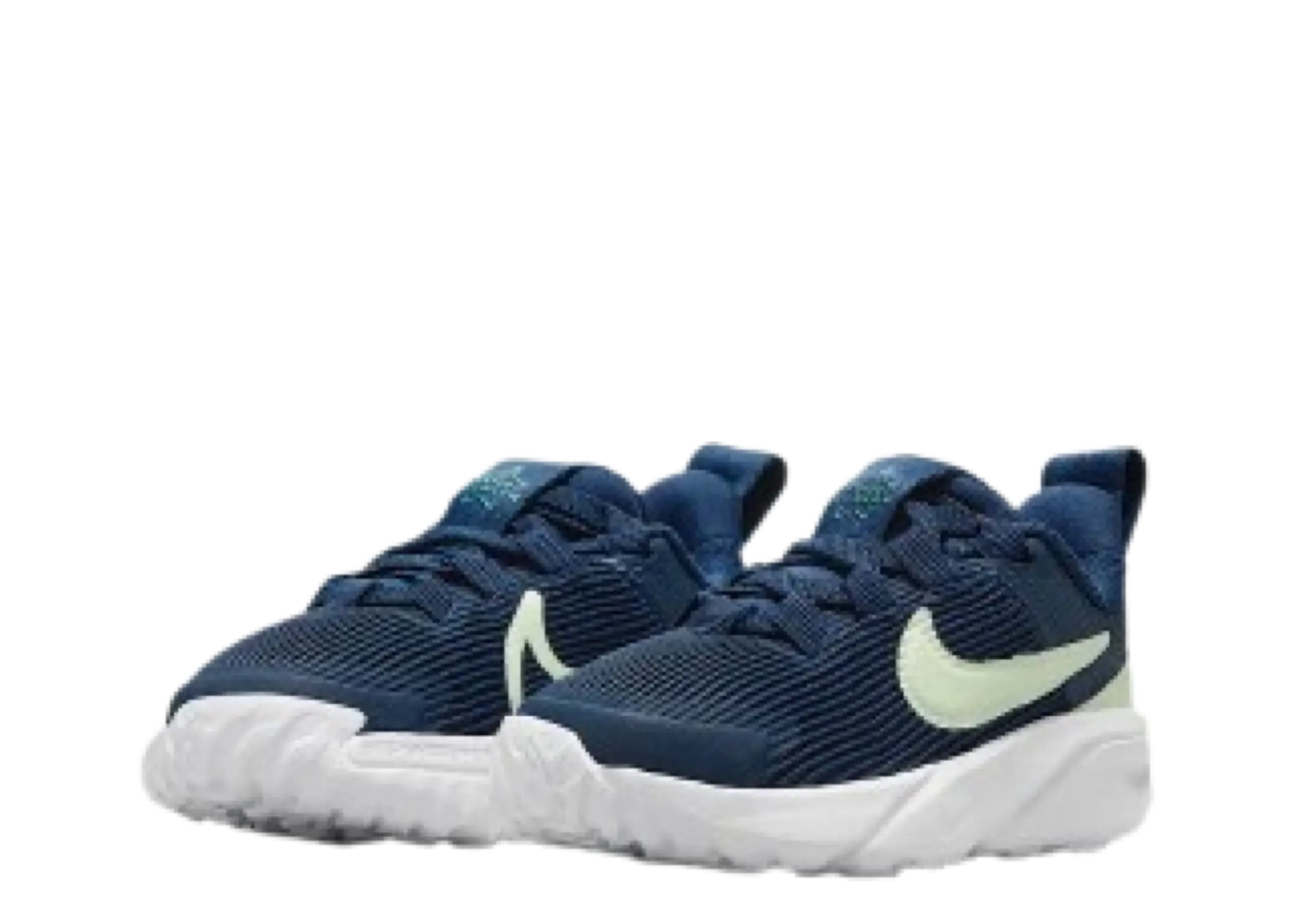 Nike Star Runner 4 Midnight Navy Dusty Cactus White Volt Tint (Toddler) - photo 2