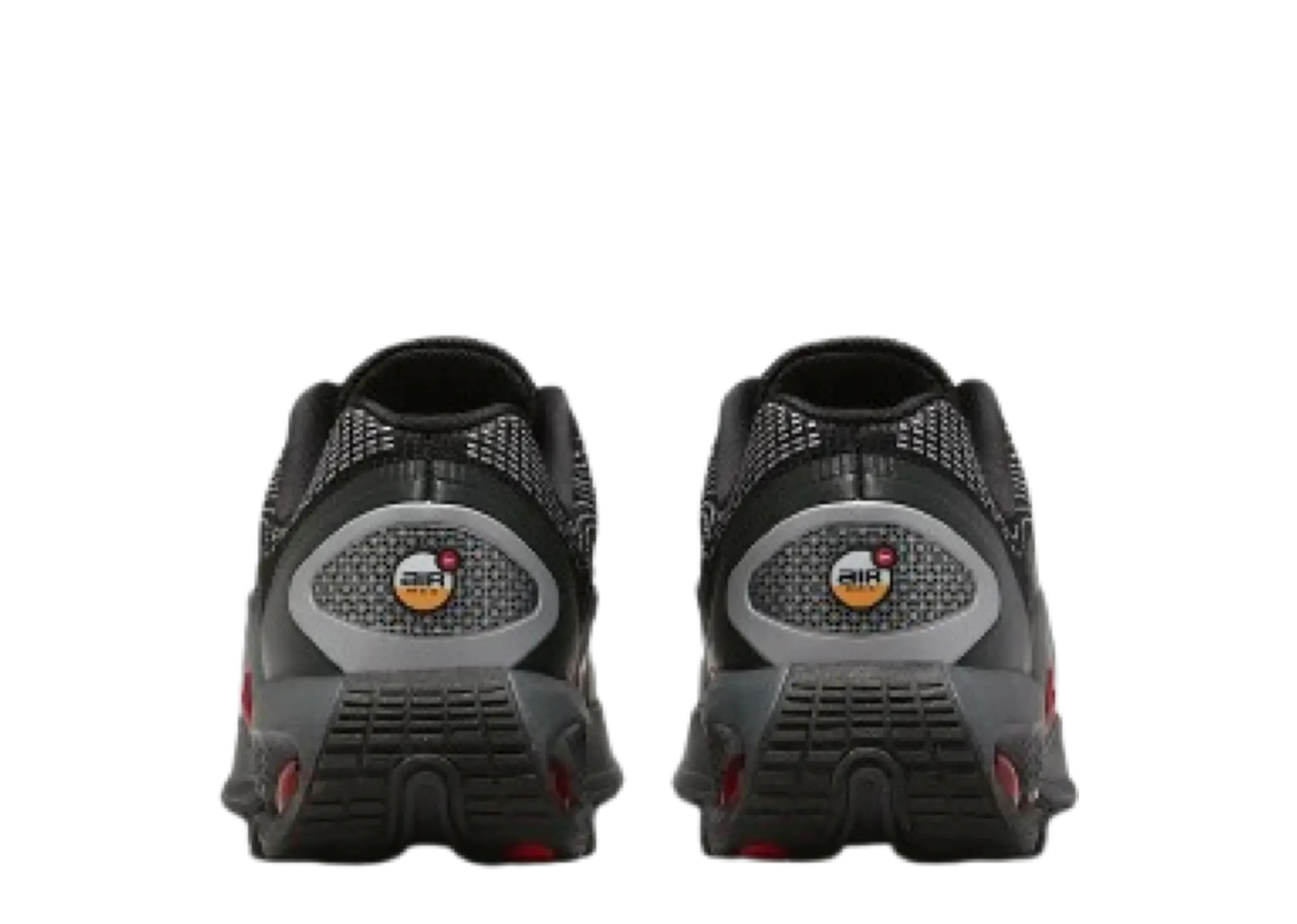 Nike Air Max Dn Black Metallic Silver University Red (Grade School) - photo 3