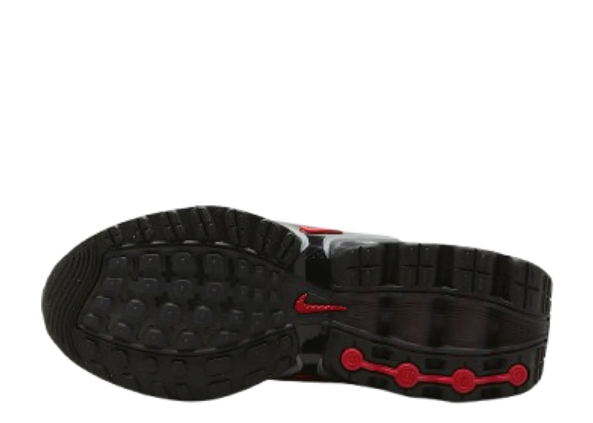 Nike Air Max Dn Black Metallic Silver University Red (Grade School) - photo 4