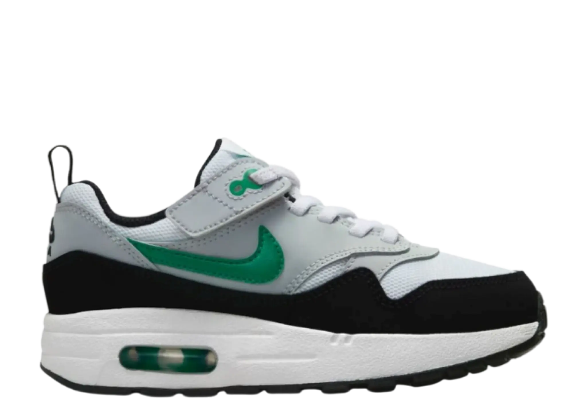 Nike Air Max 1 EasyOn Black Stadium Green (Pre-School)