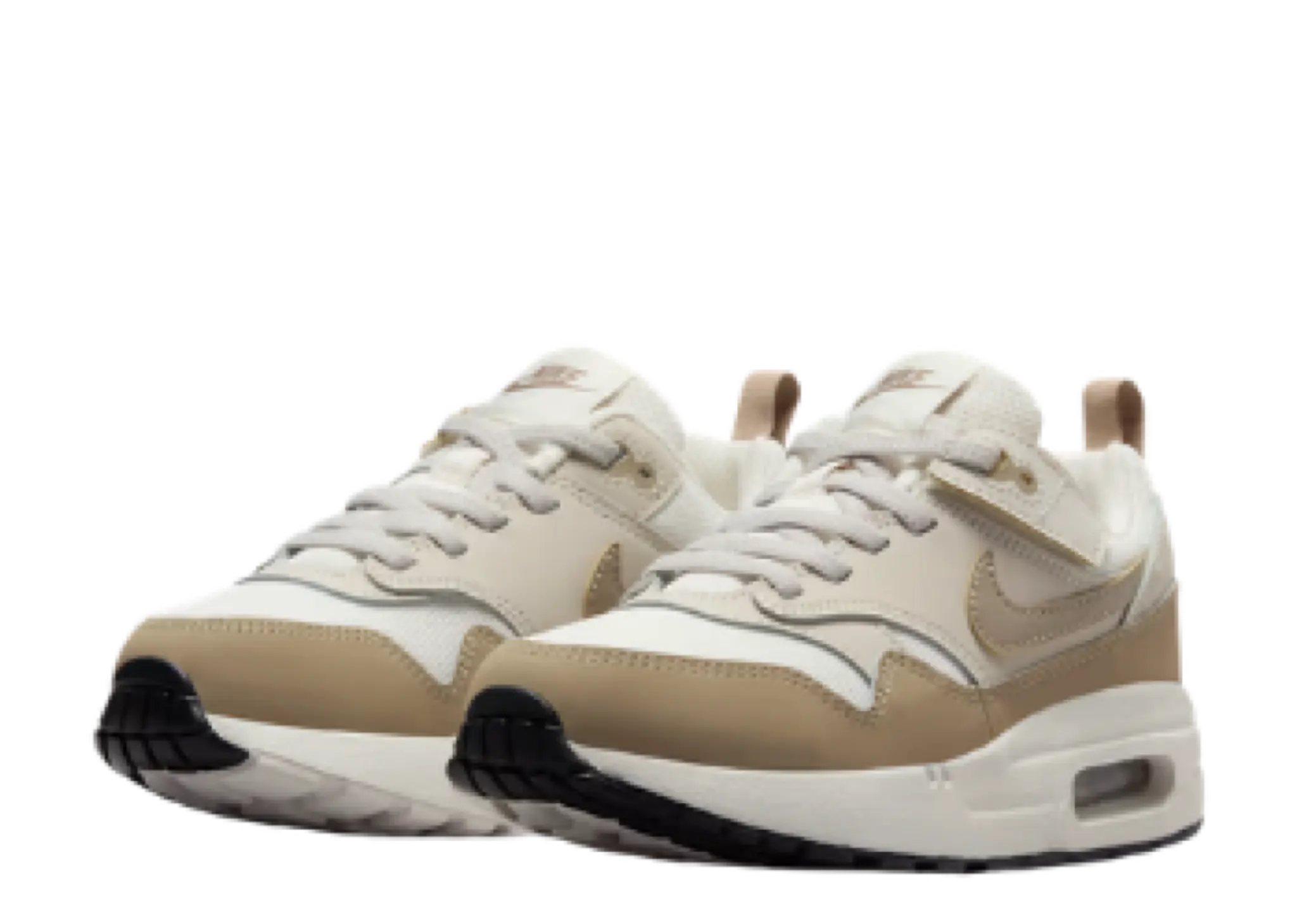 Nike Air Max 1 EasyOn Phantom Light Orewood Brown (Pre-School) - photo 2