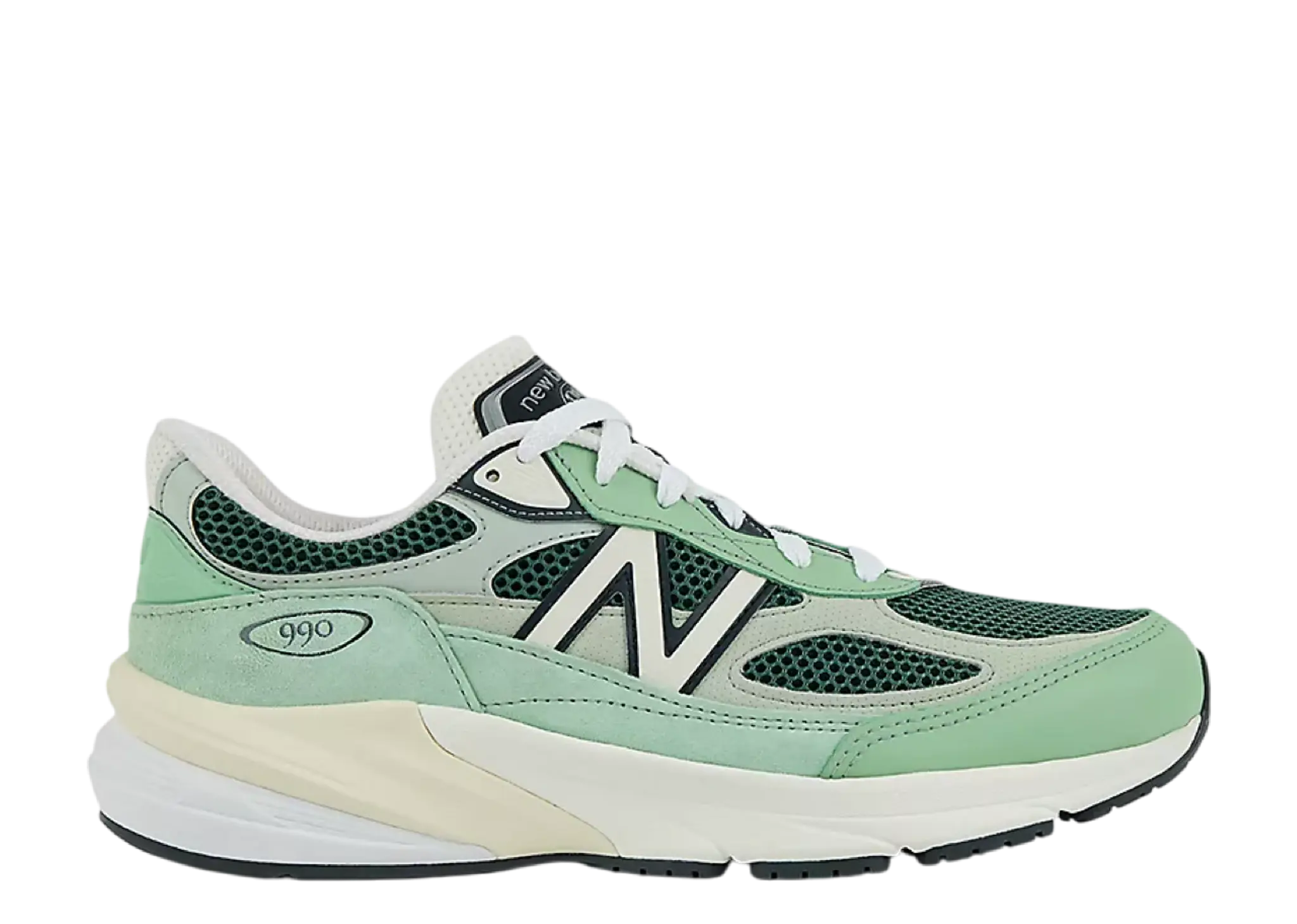 New Balance 990v6 MiUSA Avocado Natural Mint
