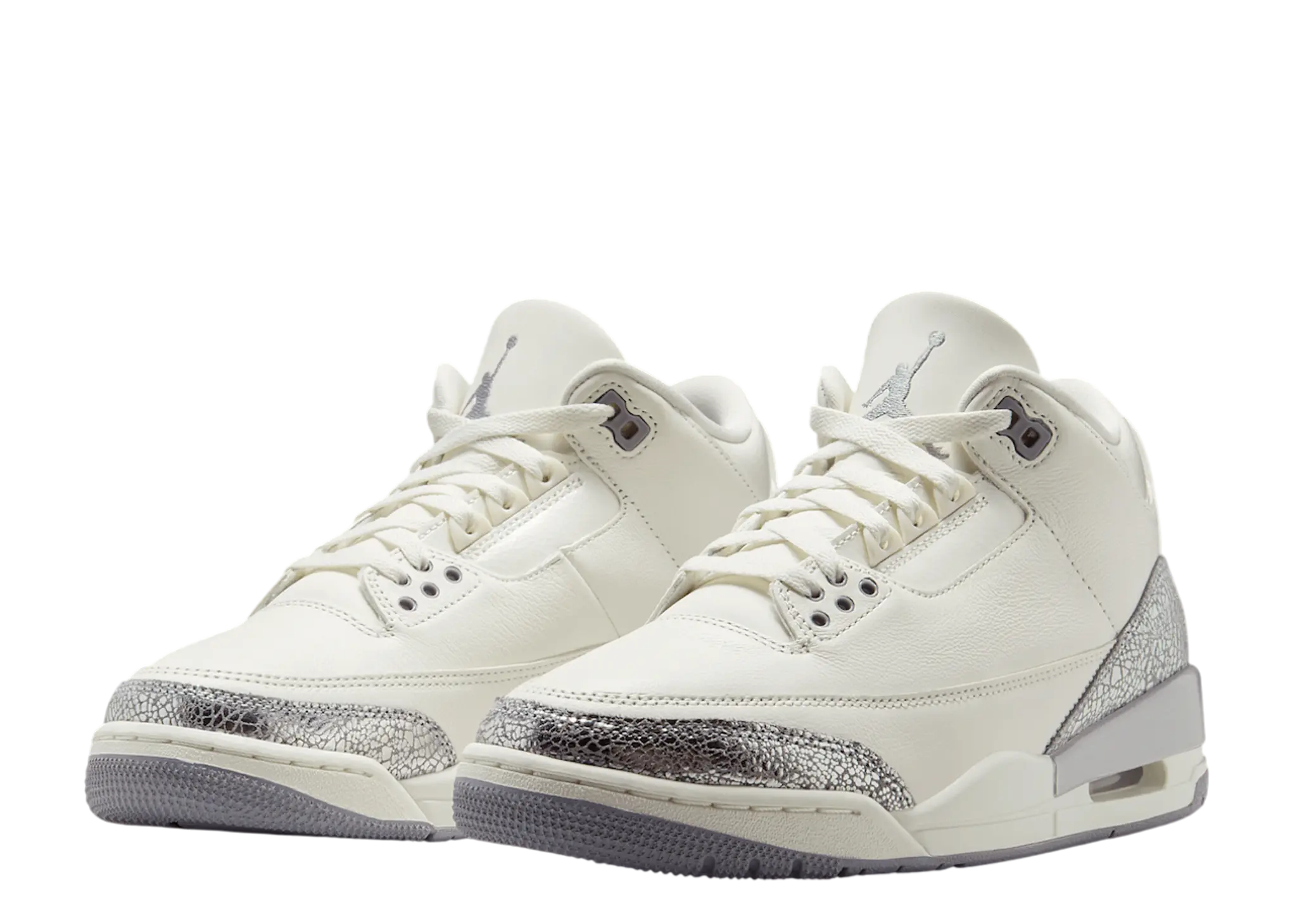 Air Jordan 3 Retro Sail Cement Grey (Women's) - photo 2