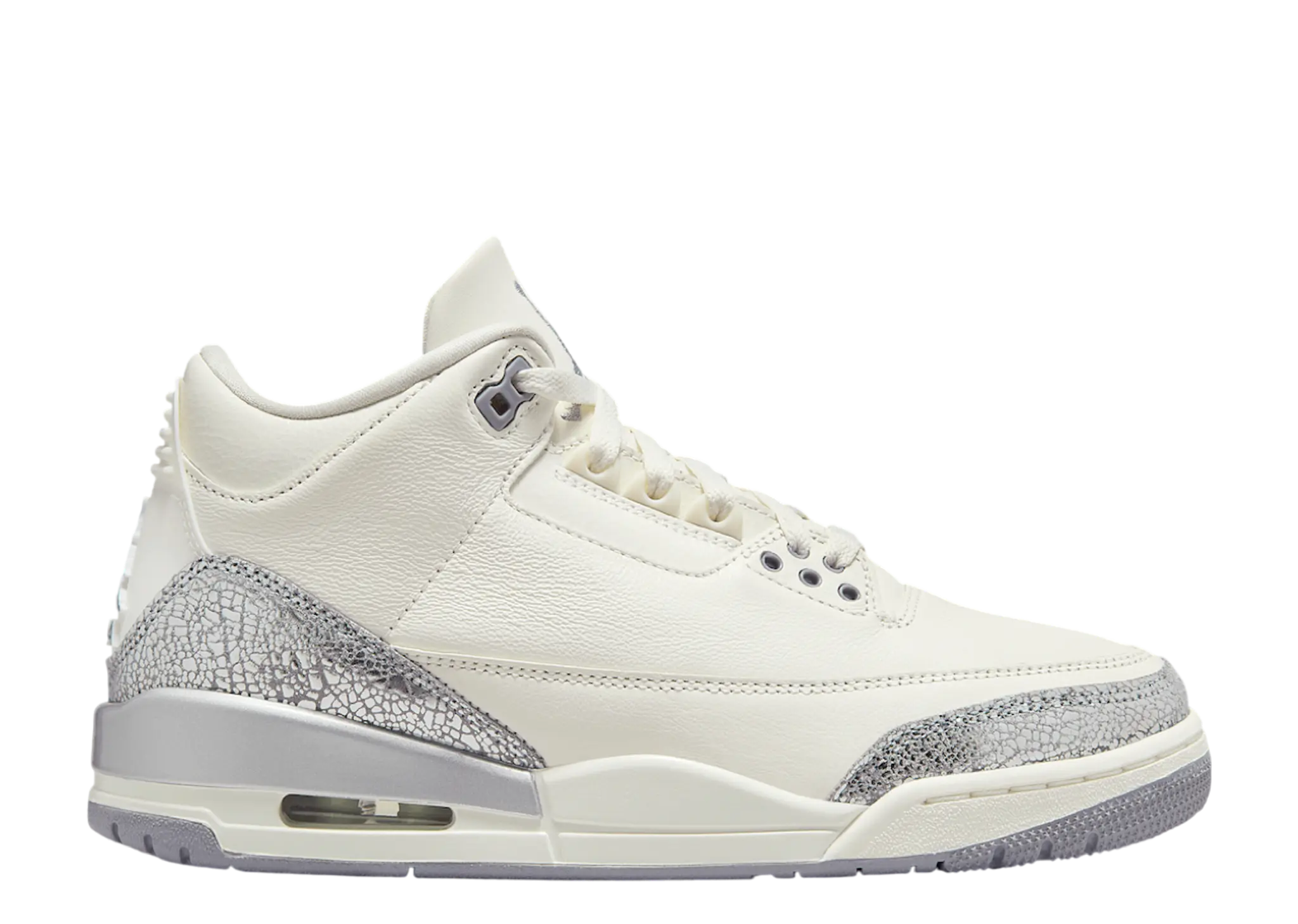 Air Jordan 3 Retro Sail Cement Grey (Women's)