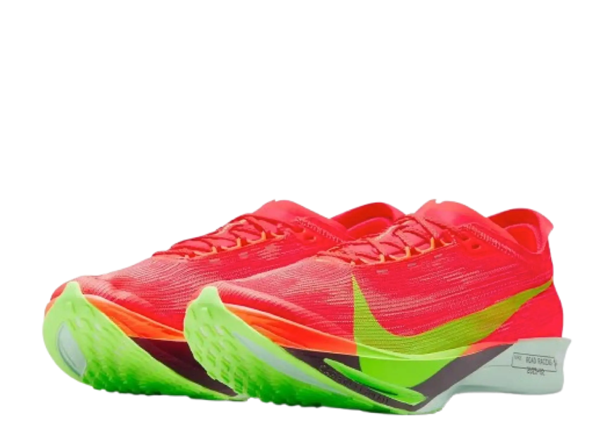 Nike ZoomX StreakFly 2 Bright Crimson Hyper Orange Gridiron Lime Blast - photo 2