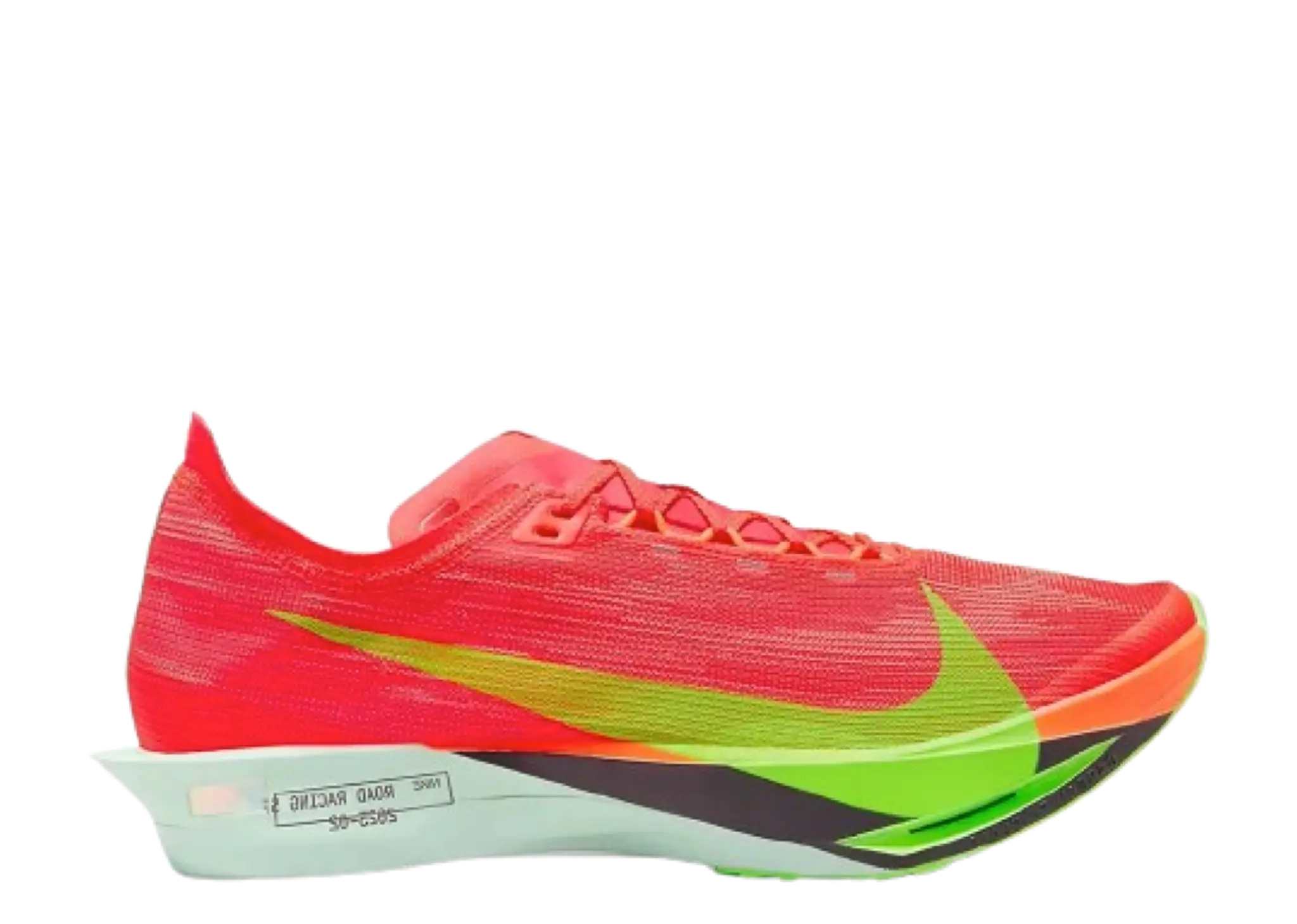 Nike ZoomX StreakFly 2 Bright Crimson Hyper Orange Gridiron Lime Blast