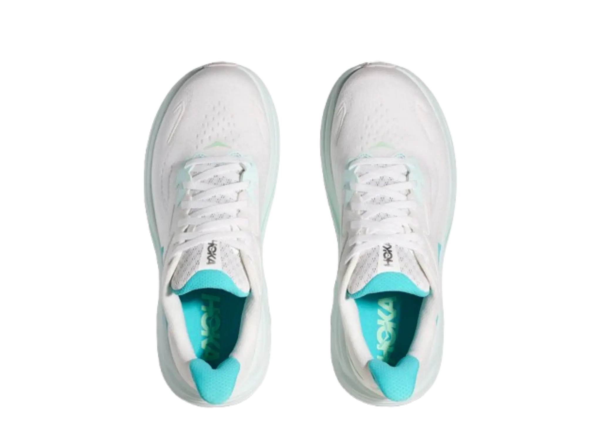 Hoka One One Clifton 10 White Cielo Blue (Women's) - photo 2