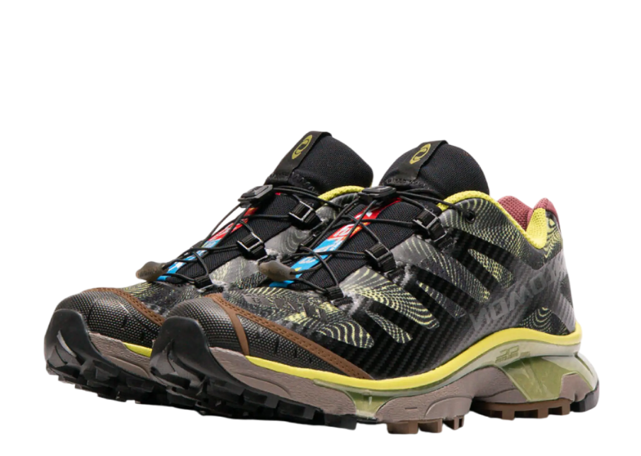 Salomon XT-4 OG Rave at Dawn Black Dark Citron - photo 2