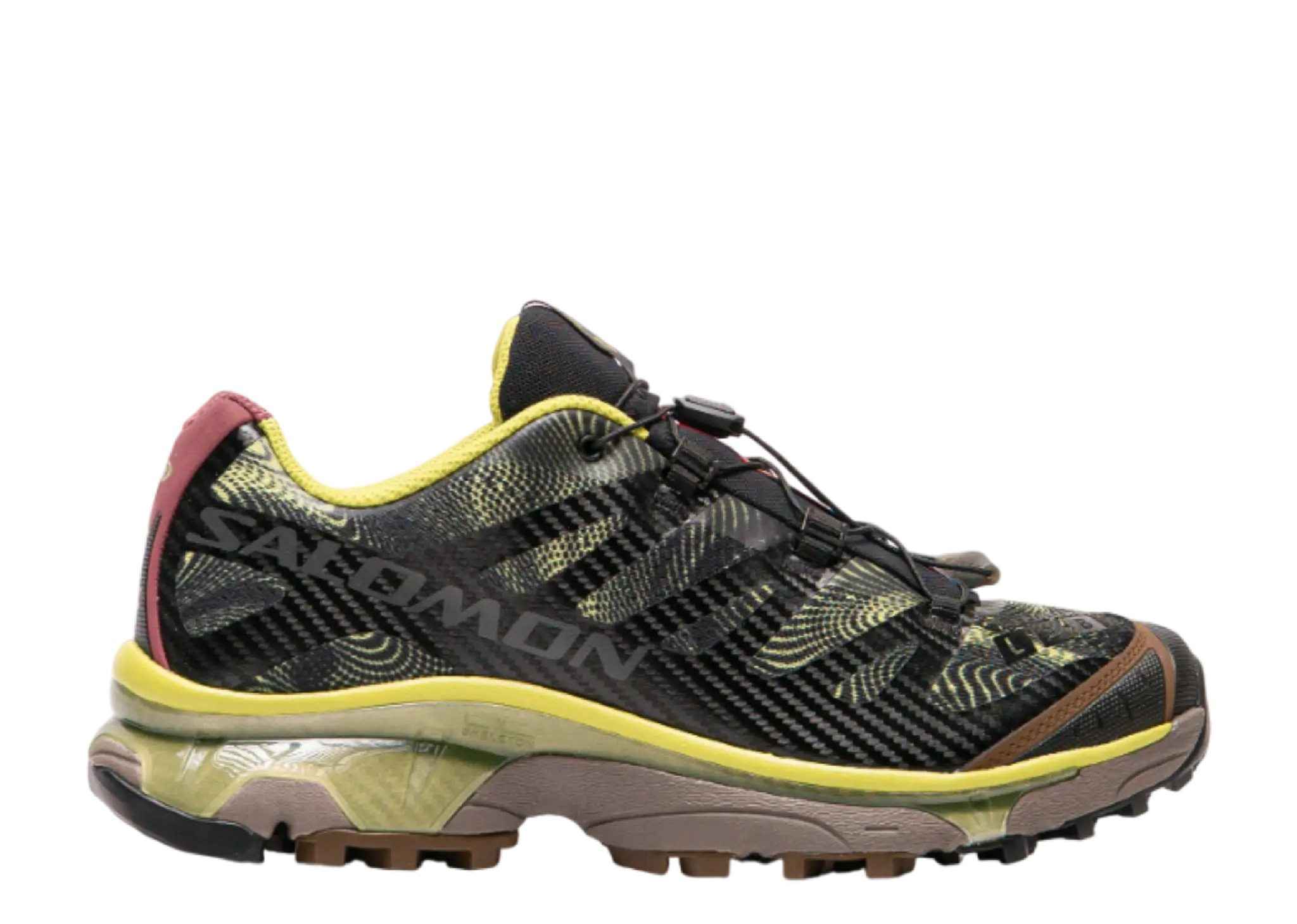 Salomon XT-4 OG Rave at Dawn Black Dark Citron