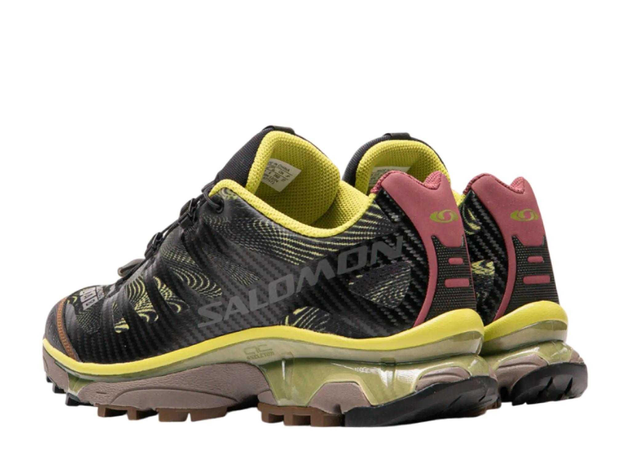 Salomon XT-4 OG Rave at Dawn Black Dark Citron - photo 3