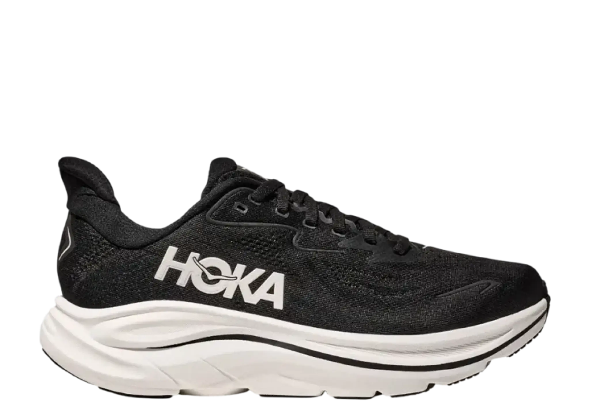 Hoka One One Clifton 10 Black White