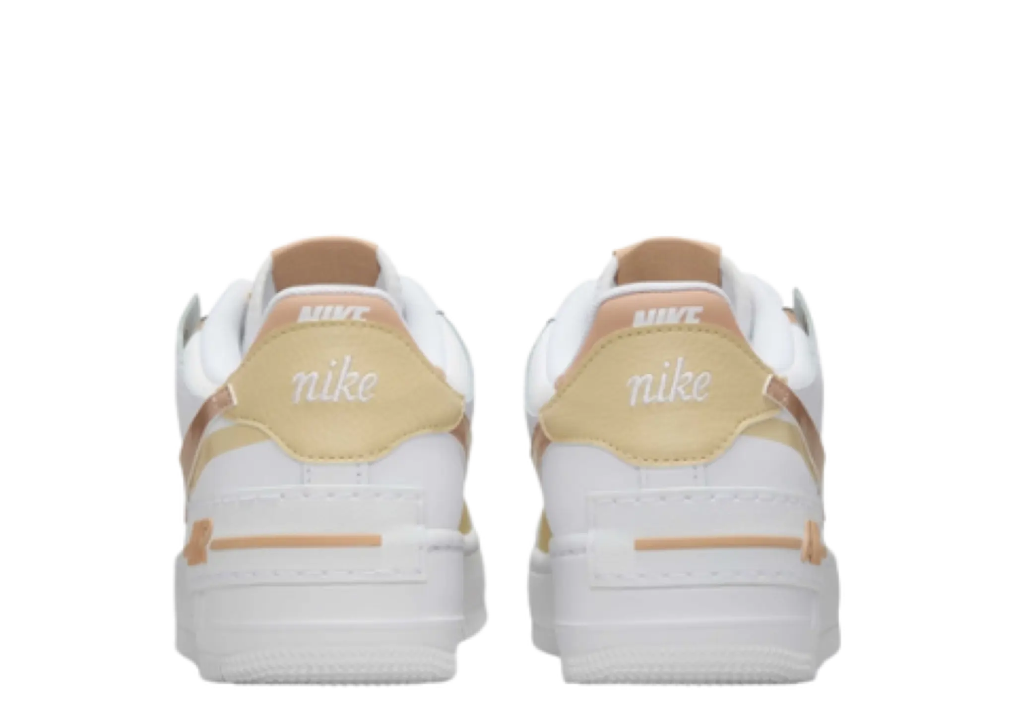 Nike Air Force 1 Low Shadow White Team Gold Rattan (Women's) - photo 3