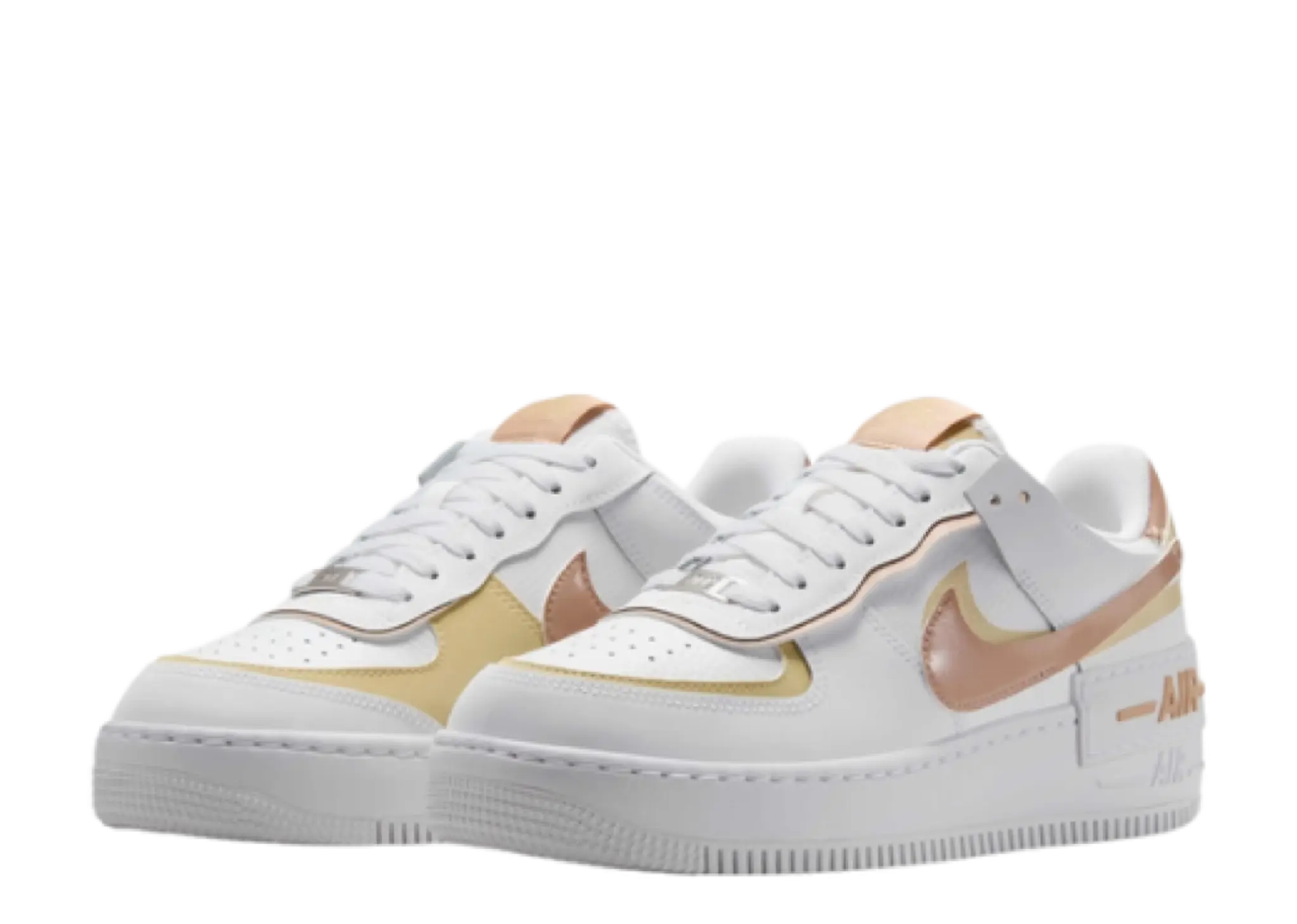 Nike Air Force 1 Low Shadow White Team Gold Rattan (Women's) - photo 2