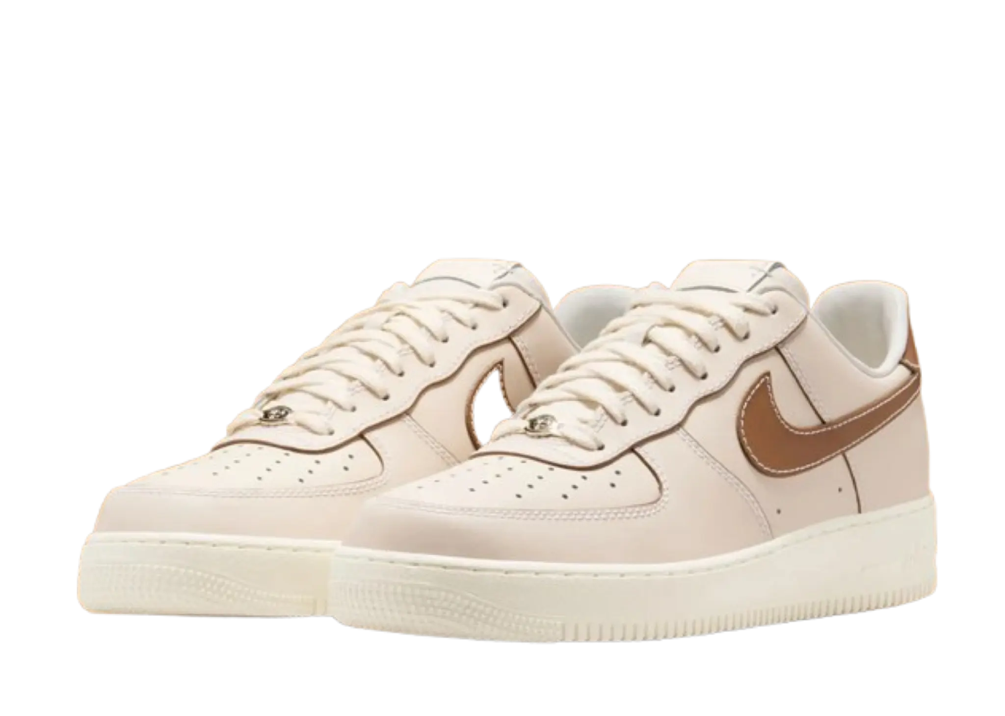 Nike Air Force 1 '07 Pearl White Pale Ivory Sail Light British Tan - photo 2