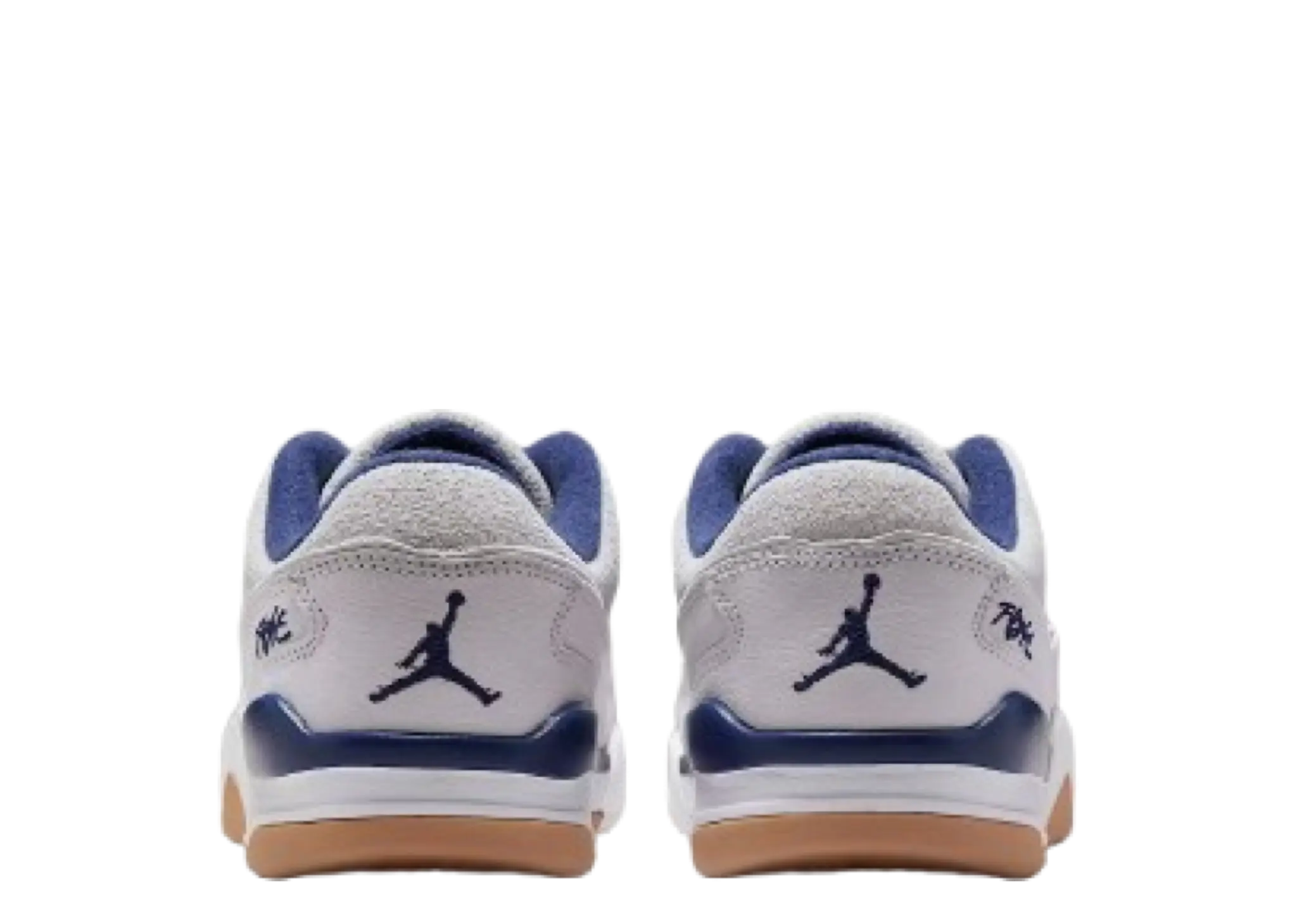 Air Jordan Flight Court Neutral Grey White Gum Light Brown Midnight Navy (Grade  - photo 3