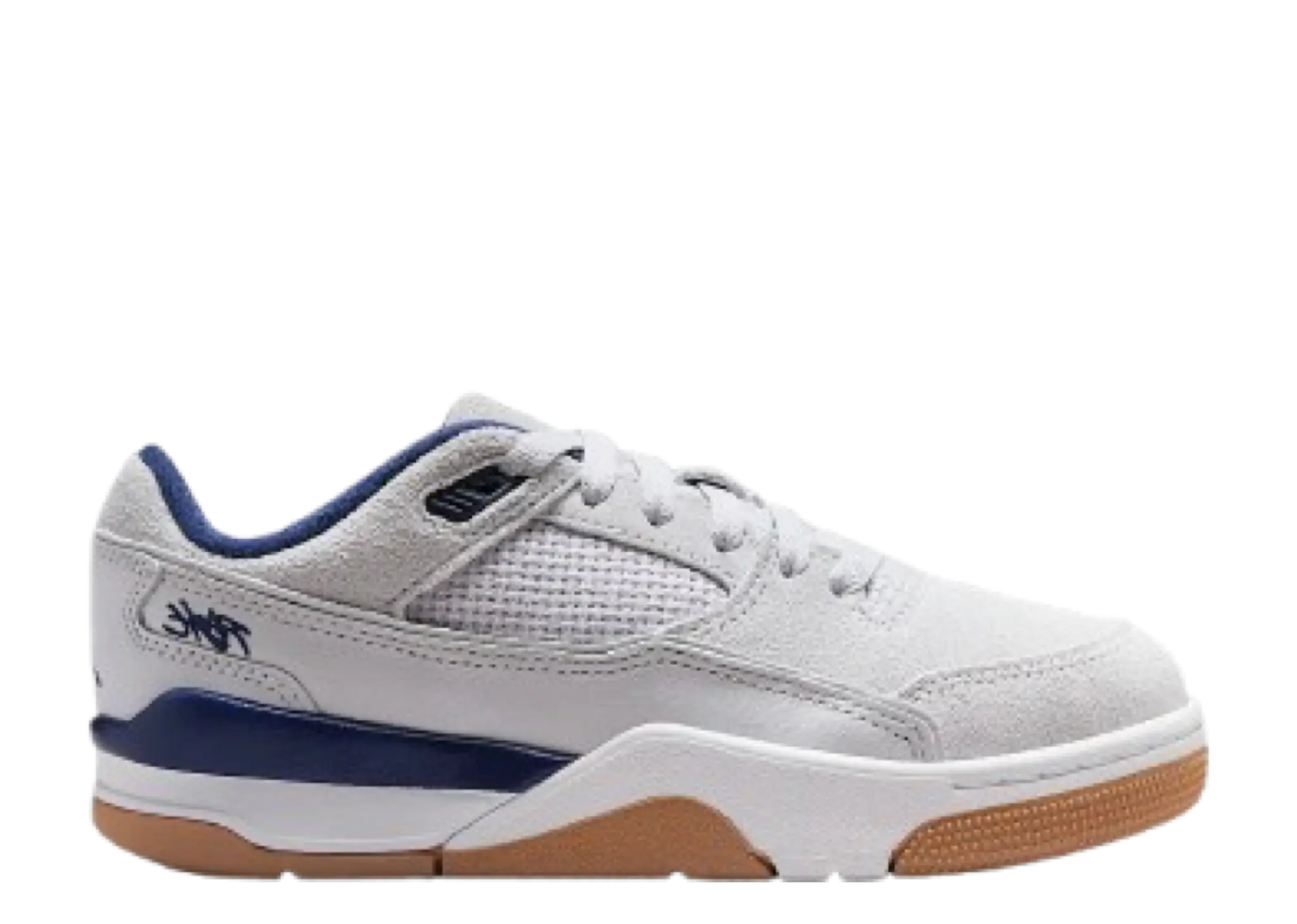 Air Jordan Flight Court Neutral Grey White Gum Light Brown Midnight Navy (Grade 